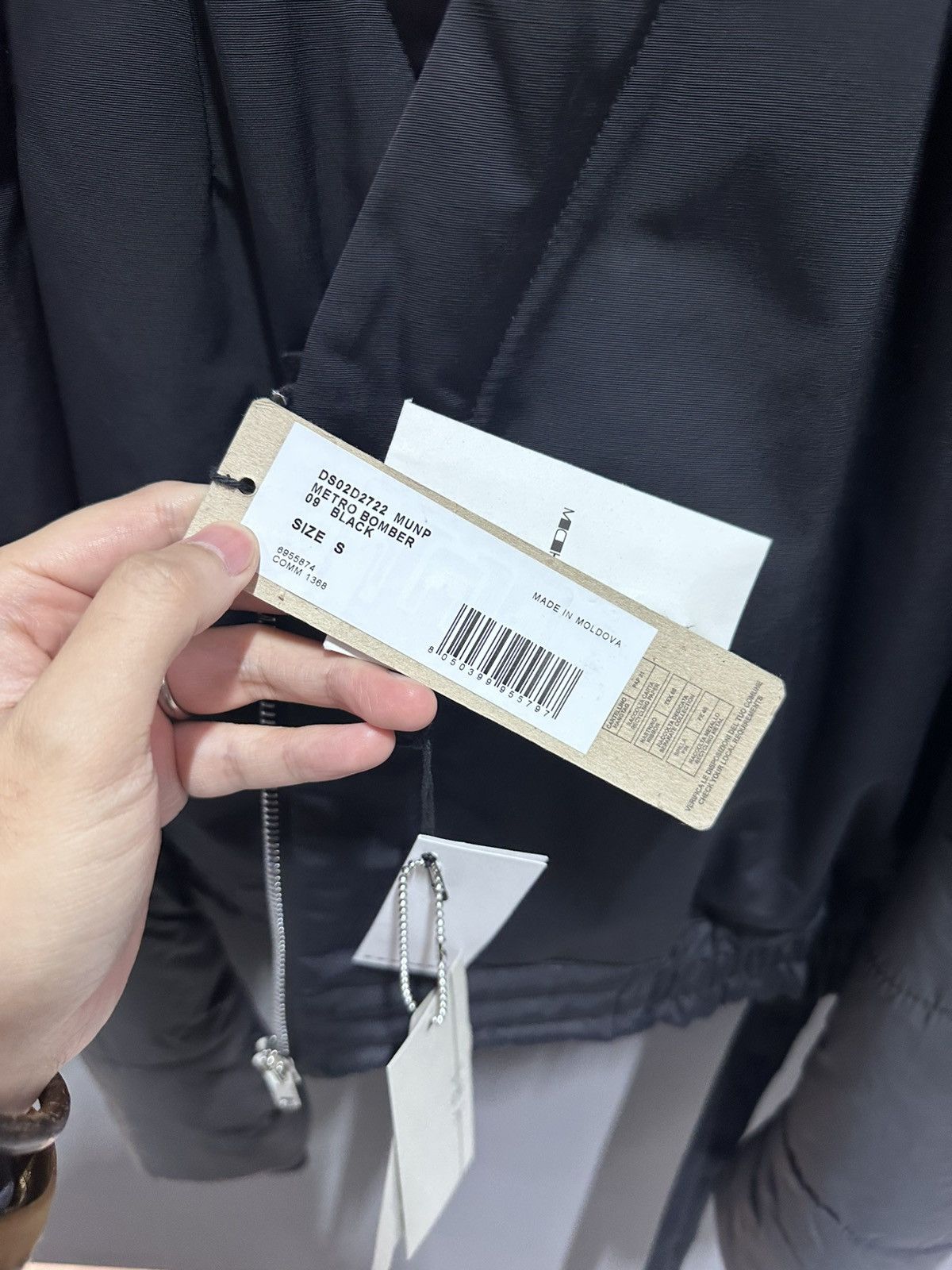 Rick Owens Drkshdw Rick Owens drkshdw DS metro bomber Size S / US 4 / IT 40 - 4 Thumbnail