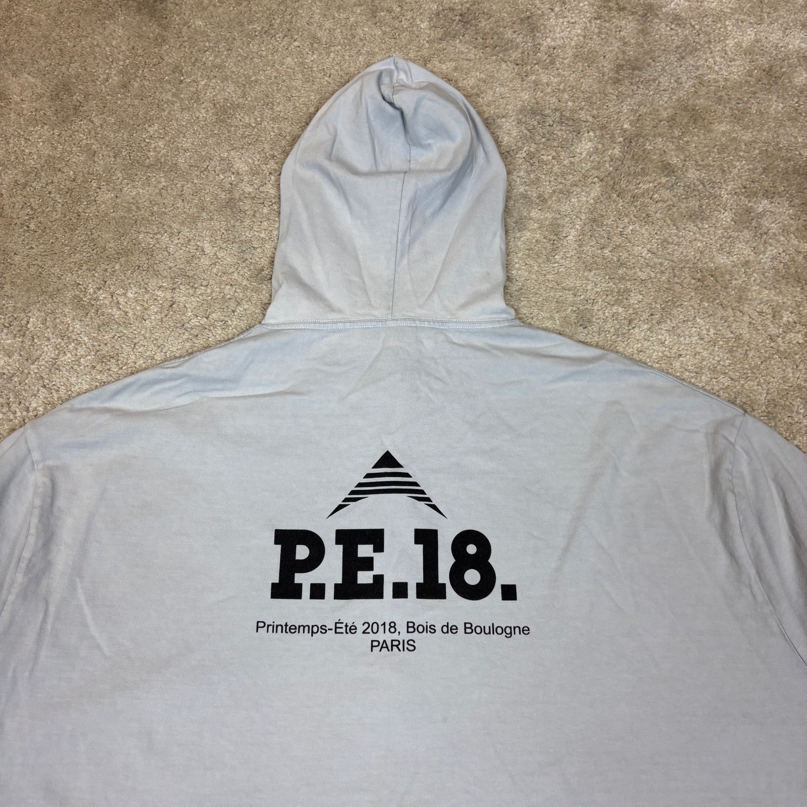 Balenciaga Balenciaga P.E. 18 Oversized Zip Up Hoodie Men's XS Size US XS / EU 42 / 0 - 5 Thumbnail