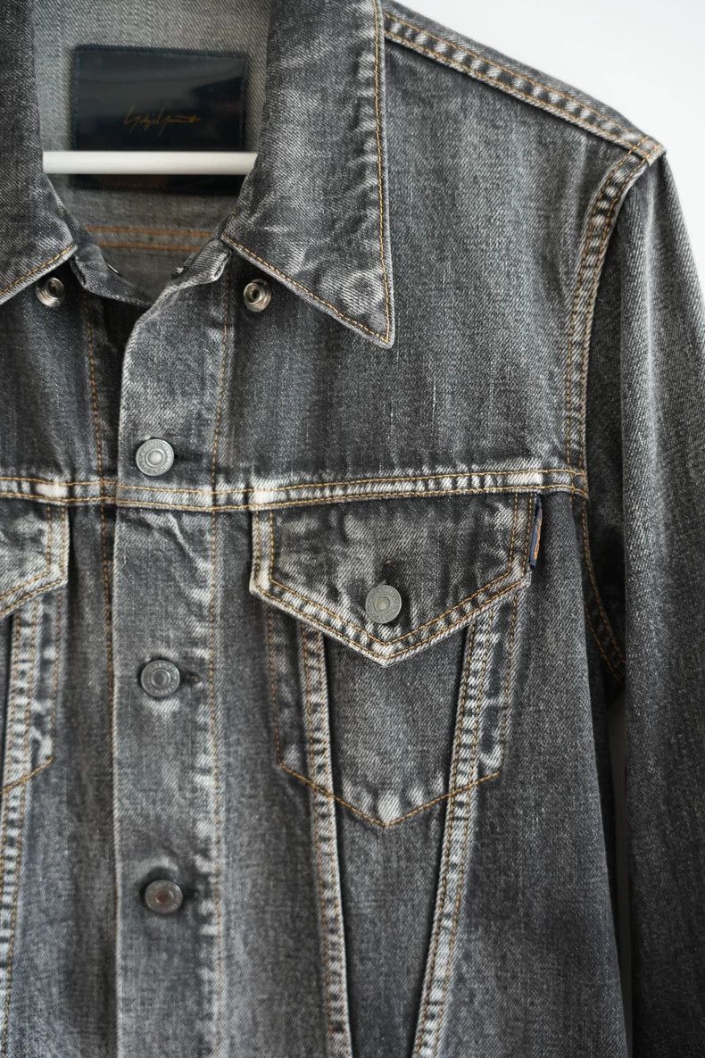 Yohji Yamamoto Yohji Yamamoto Yohji Yamamoto Denim Jacket Spring Summer 2 Size US M / EU 48-50 / 2 - 3 Thumbnail