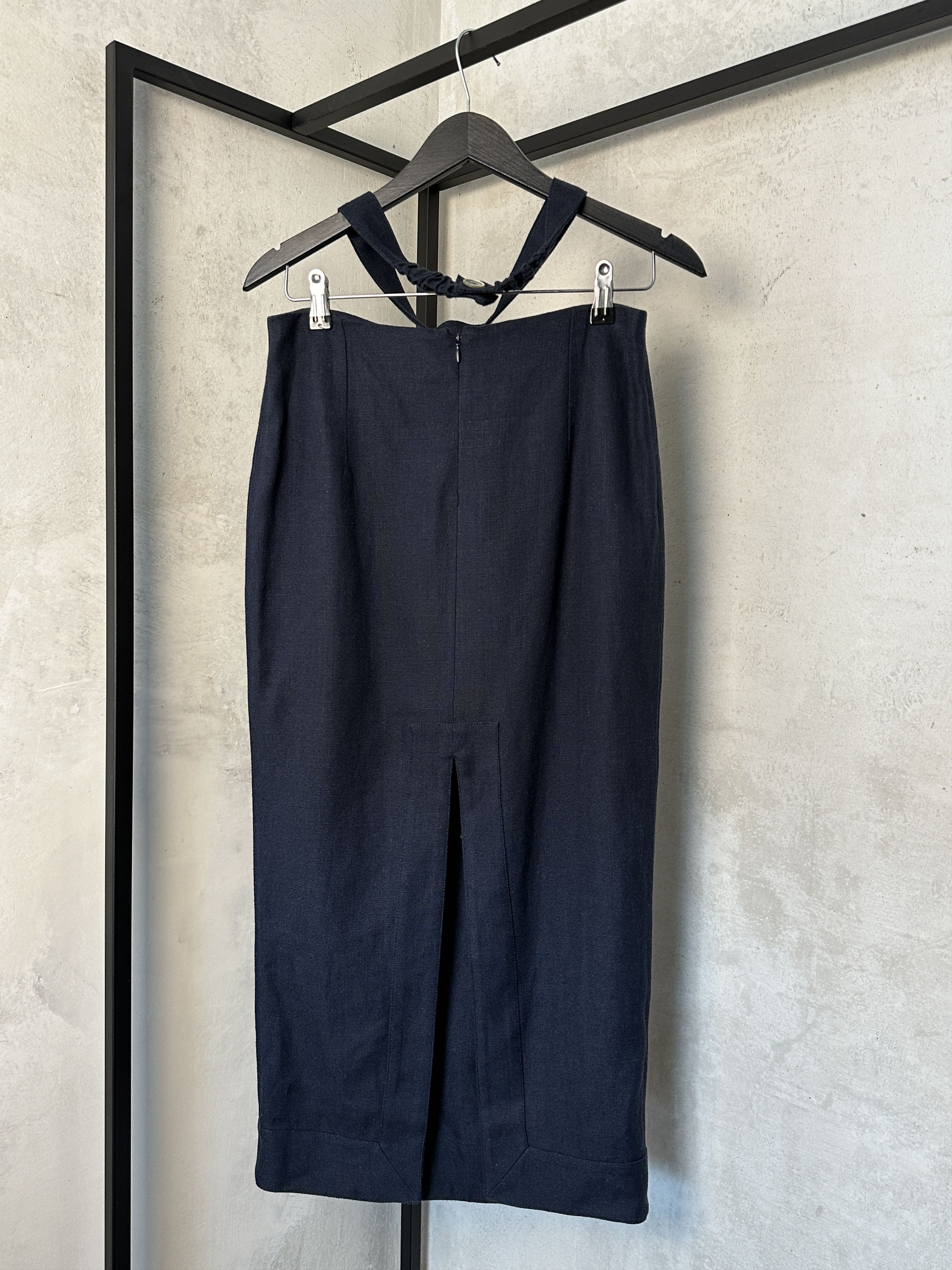 Jacquemus Jacquemus L'année 97 Valerie Cut-out Pencil Skirt Size 28" / US 6 / IT 42 - 8 Thumbnail