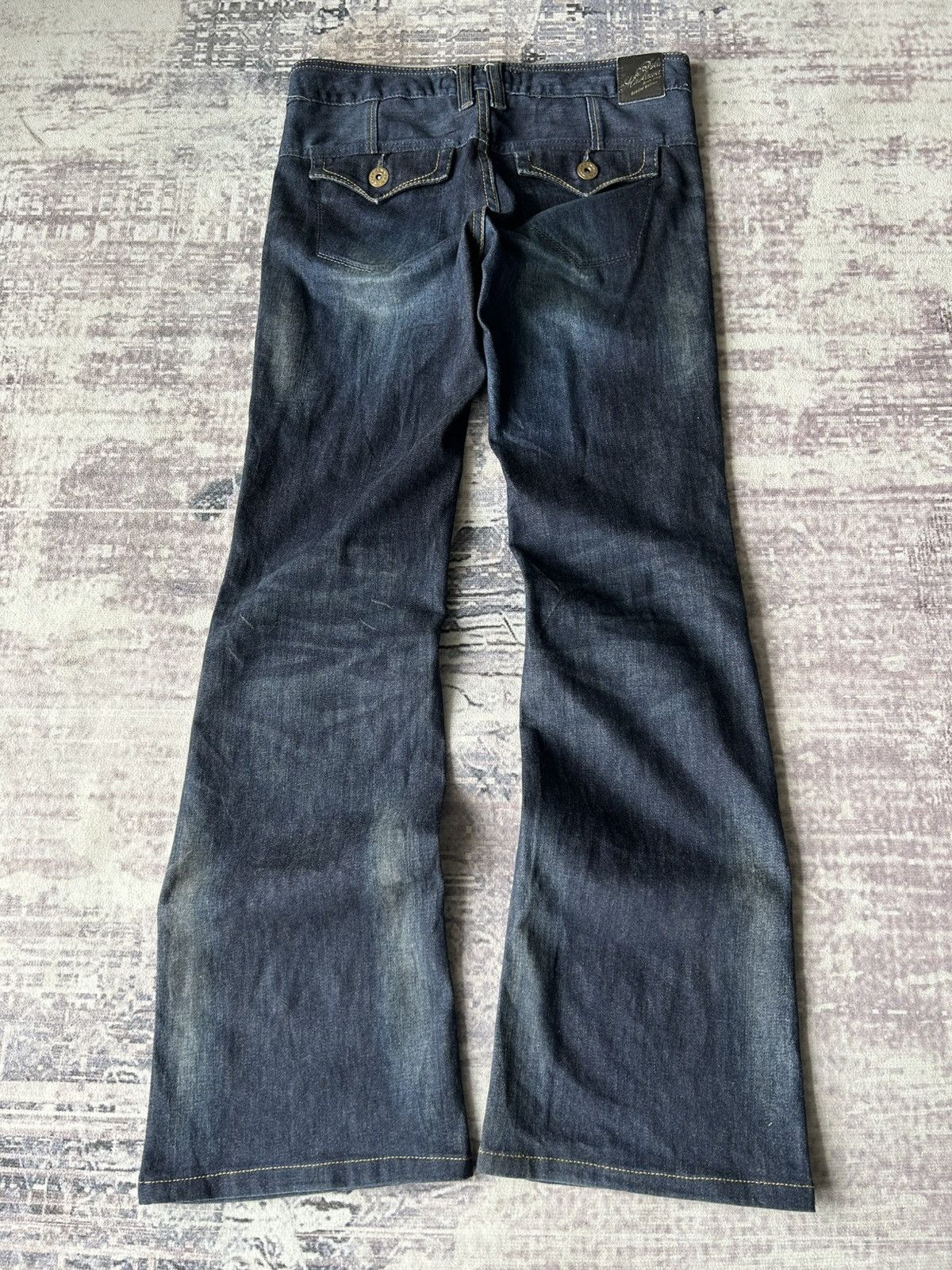 Tornado Mart Rush Hour Flared Mudwash Jeans Size US 31 - 2 Thumbnail