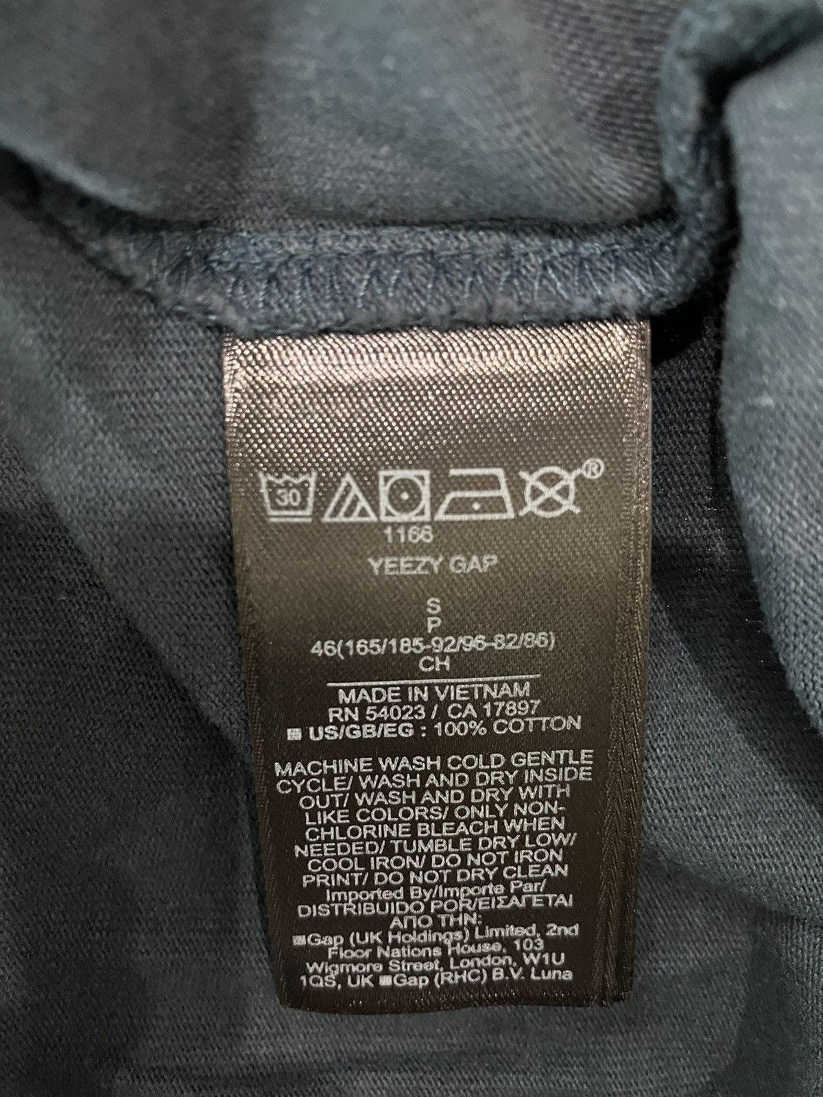 Gap × Kanye West Yeezy X Gap Dove Long Sleeve Tee Size Small (Oversized) Size US S / EU 44-46 / 1 - 7 Thumbnail