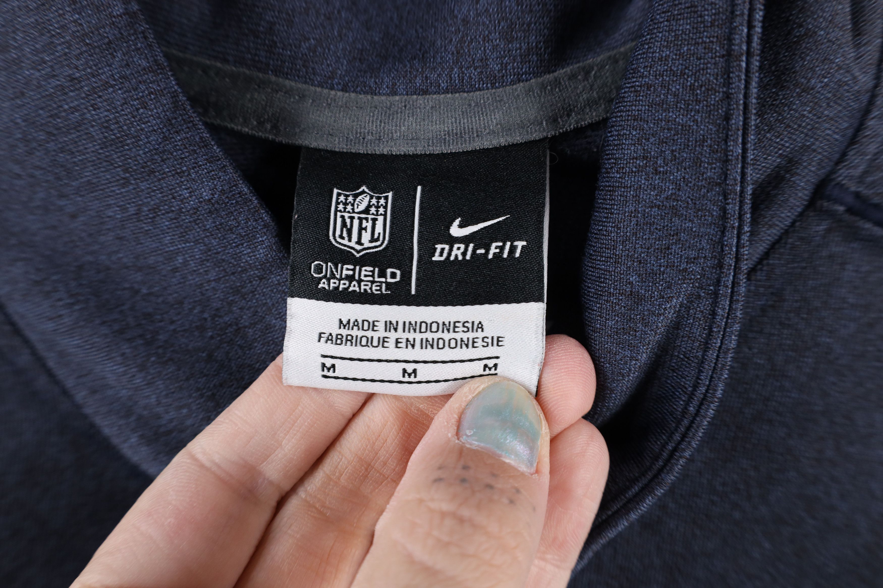 Nike × Vintage Nike On Field Bears Football Half Zip Pullover Jacket Top Size US M / EU 48-50 / 2 - 10 Thumbnail