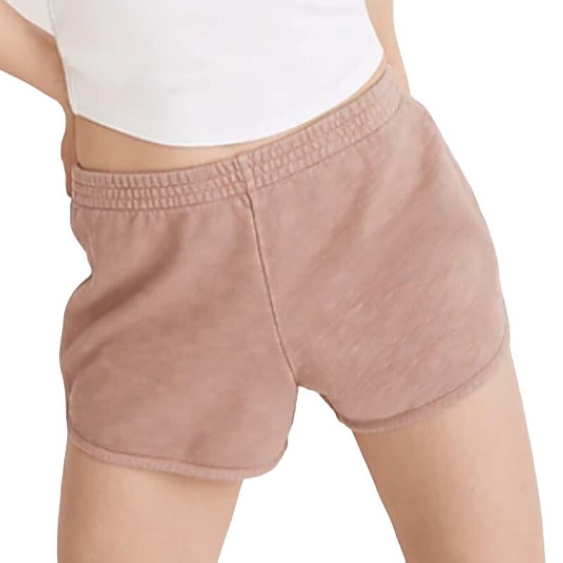 Madewell Madewell MWL Curved Hem Sweatshorts in Mauve, Size S Size 26" / US 2 / IT 38 - 2 Thumbnail