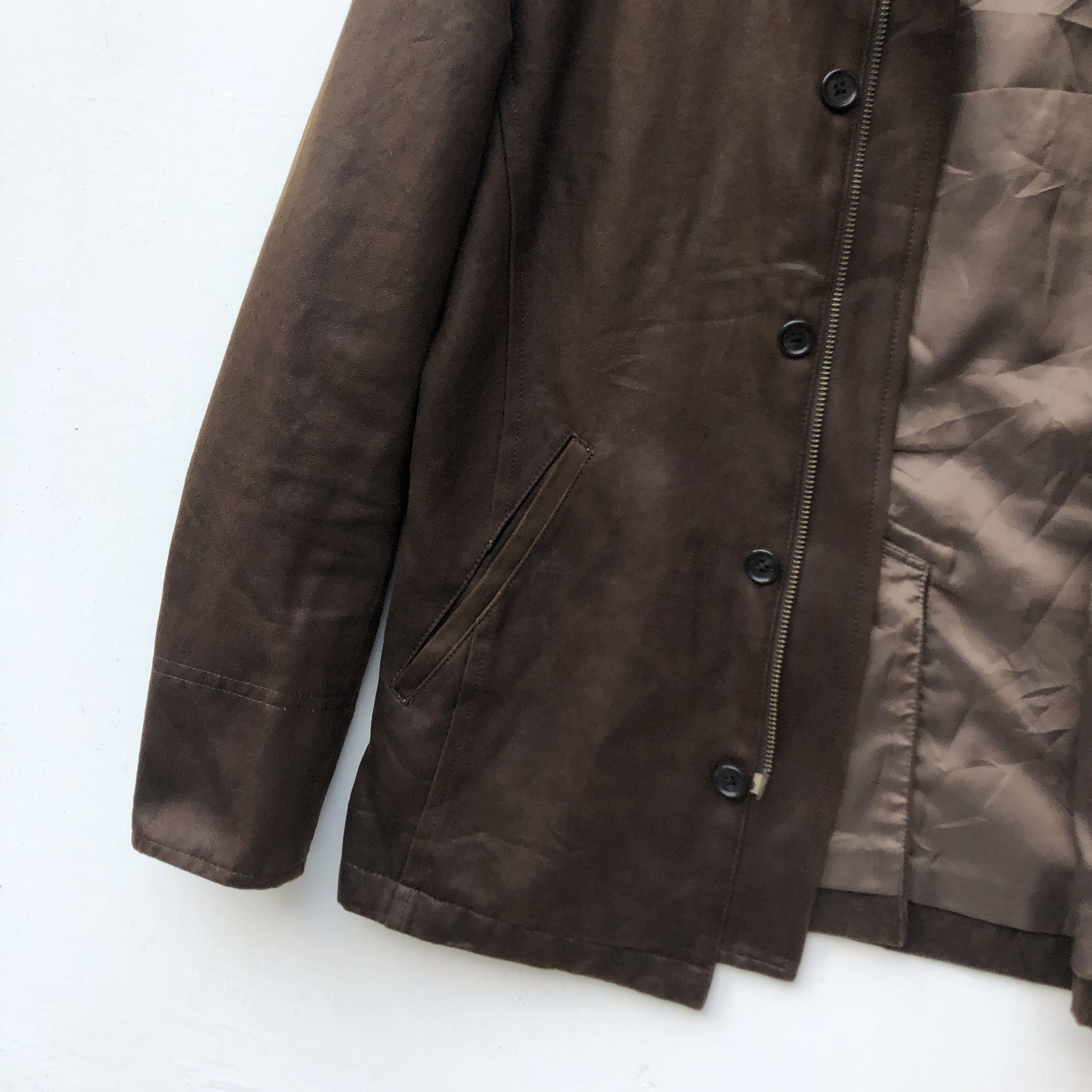 Takeo Kikuchi TAKEO KIKUCHI Suede Leather Jacket #0754-23 Size US S / EU 44-46 / 1 - 6 Thumbnail