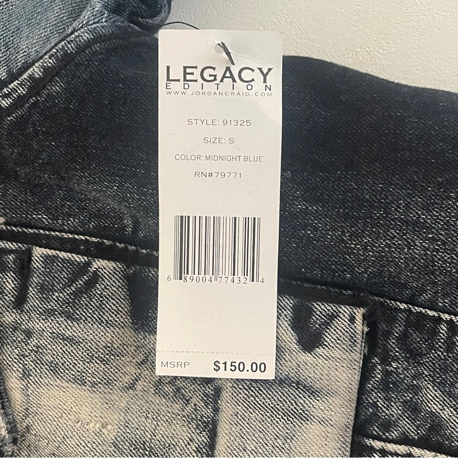 Jordan Craig Jordan Craig Men's Black Denim Winter Jacket size S - NWT Size US S / EU 44-46 / 1 - 6 Thumbnail
