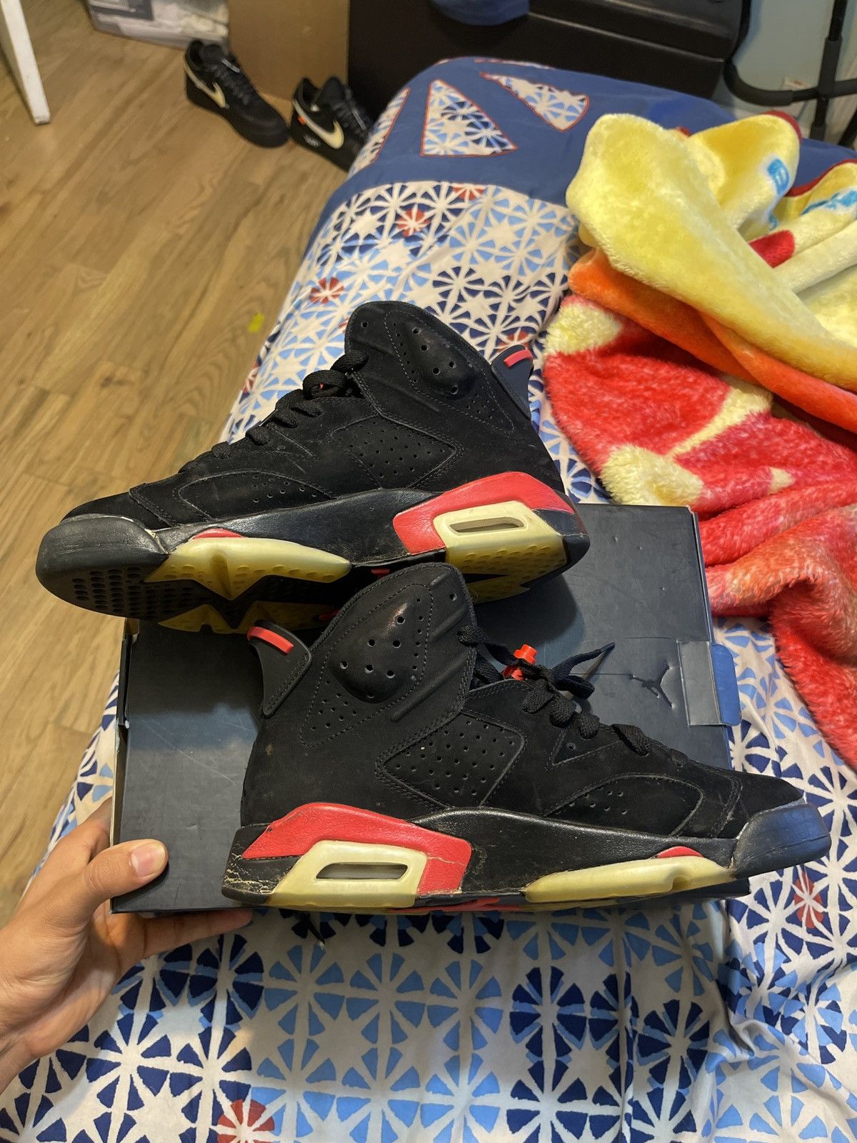 Jordan Brand × Nike Black Infrared pack 6 Size US 8 / EU 41 - 2 Thumbnail