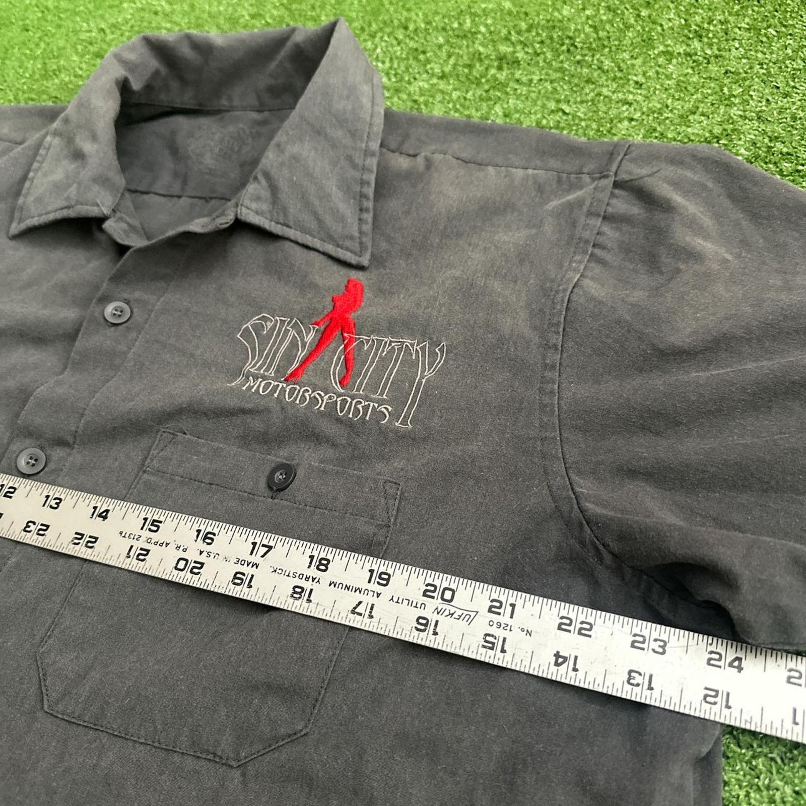 Other Sin City Motorsports Embroidered Button-Up Shirt Size US L / EU 52-54 / 3 - 2 Thumbnail