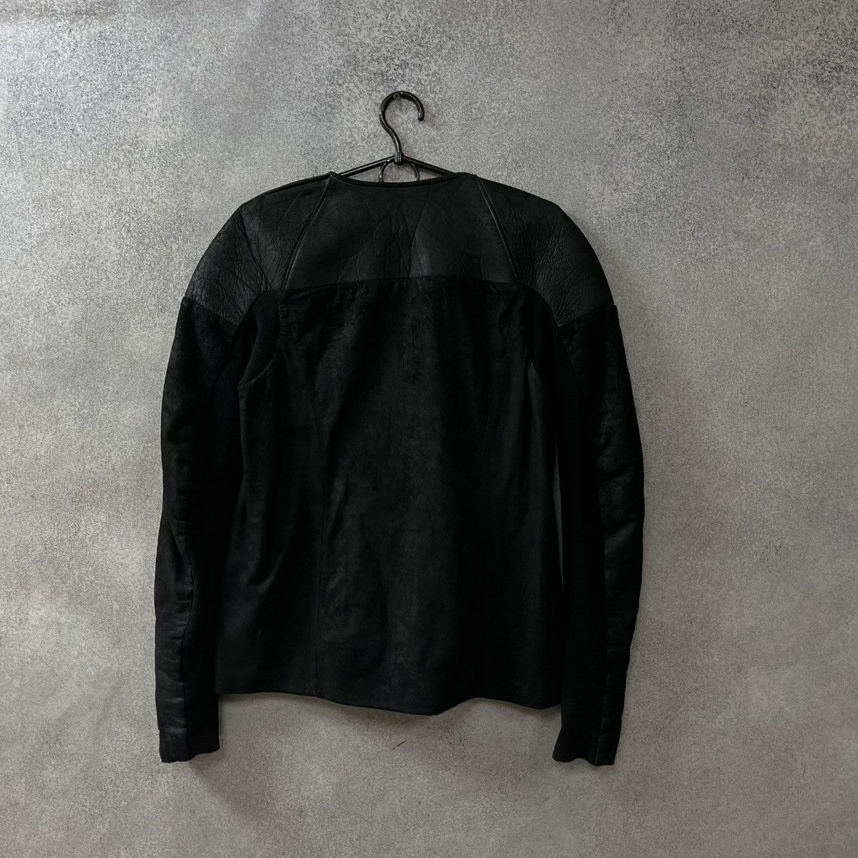 Rick Owens Rick Owens Suede Biker Jacket Black Size US S / EU 44-46 / 1 - 12 Thumbnail
