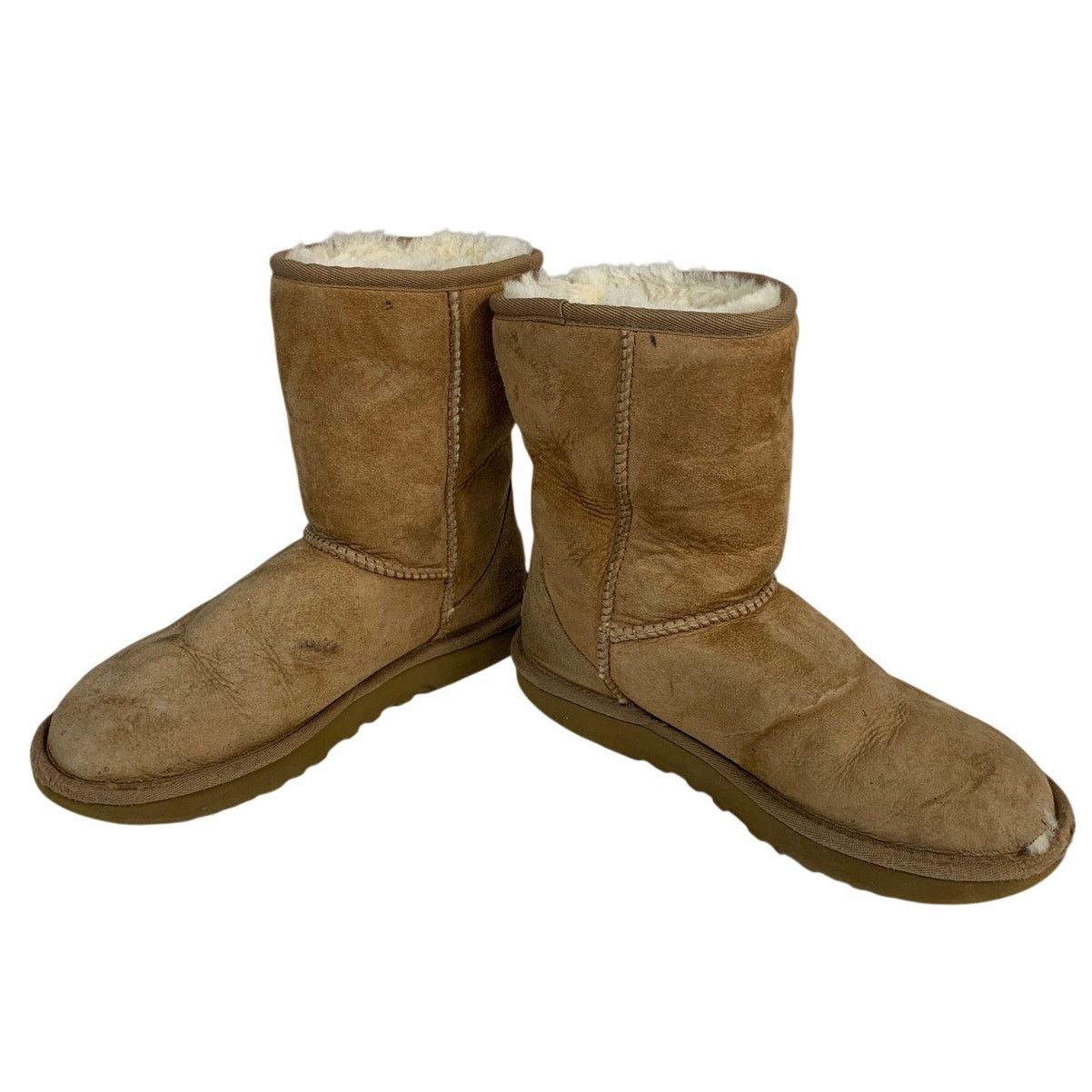 Ugg Ugg Womens Size 6 Tan Winter Boots Classic Round Toe Shoes Size US 6 / IT 36 - 3 Thumbnail