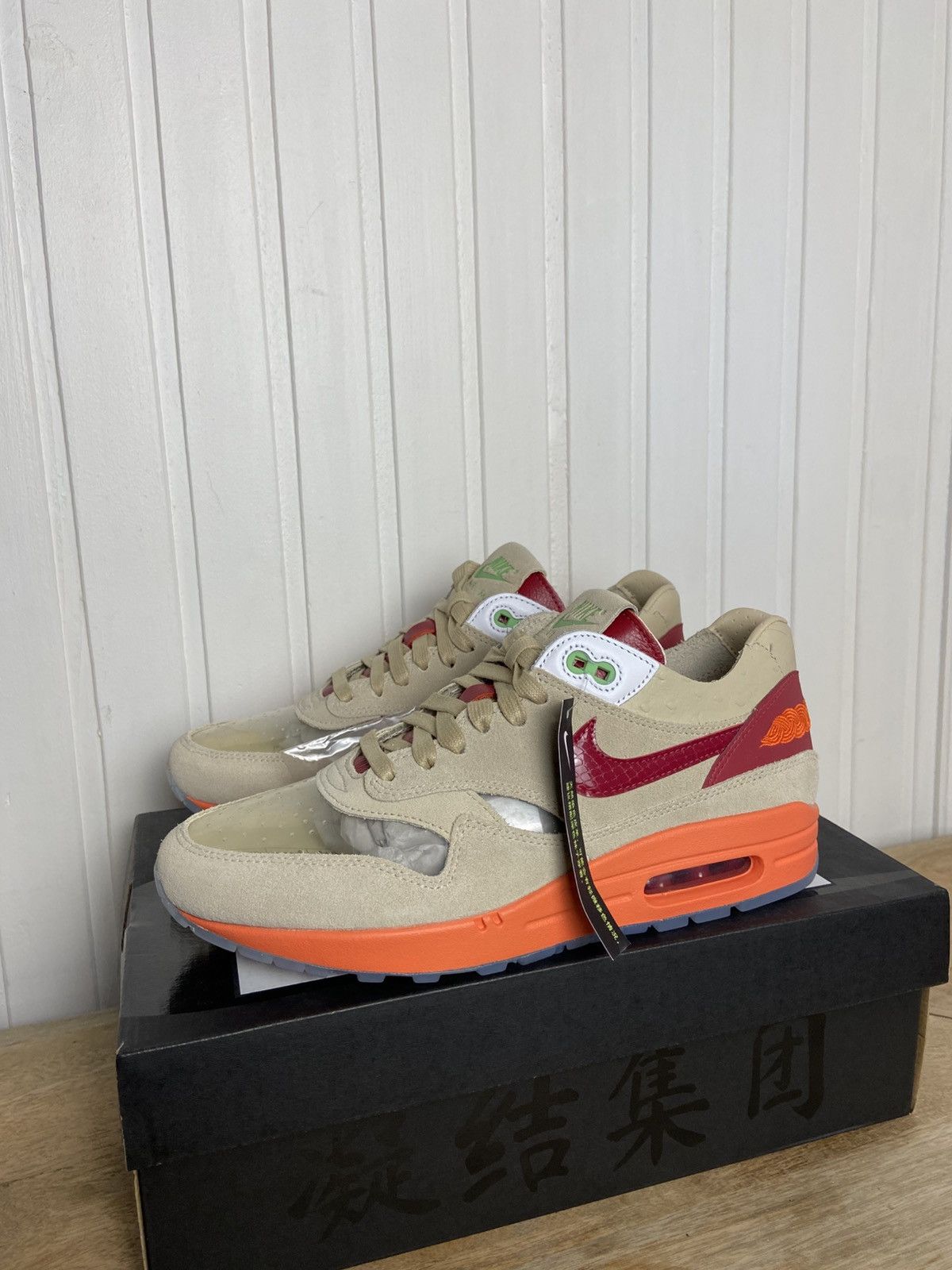 CLOT × Nike New Nike Air Max 1 "Clot Kisses Of Death" Authentic 8,5US Size US 8.5 / EU 41-42 - 1 Thumbnail