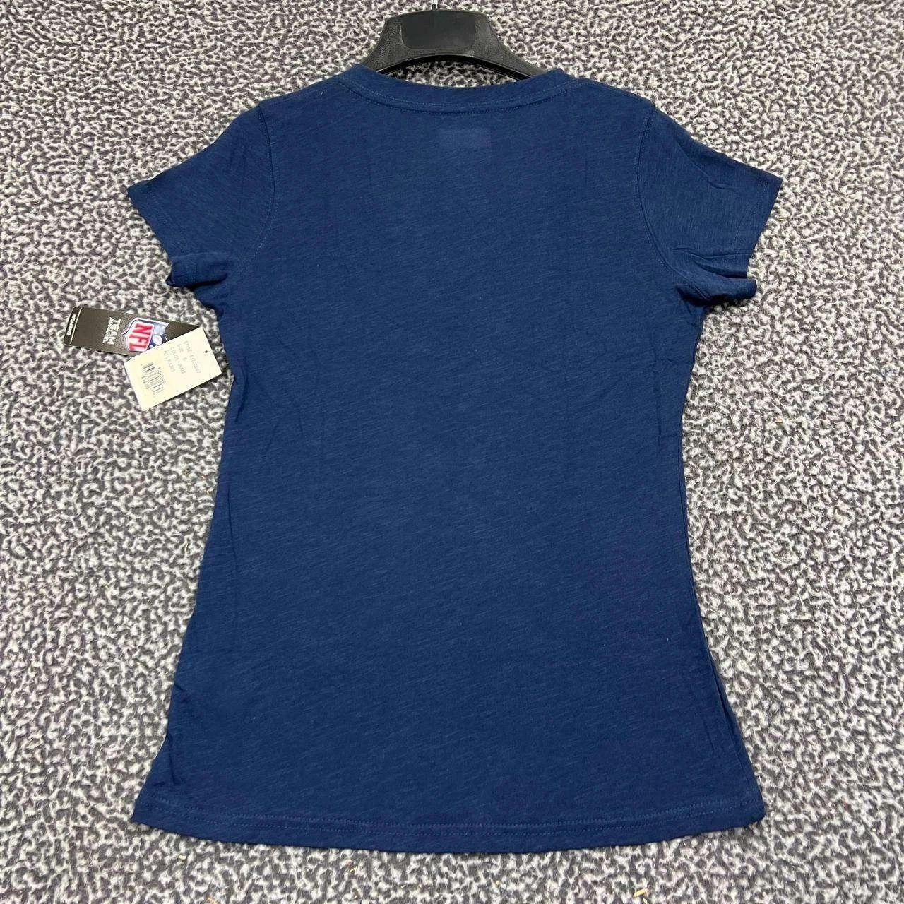 G-III Los Angeles LA Rams Shirt Women Short Sleeve V-Neck New S Size S / US 4 / IT 40 - 2 Thumbnail