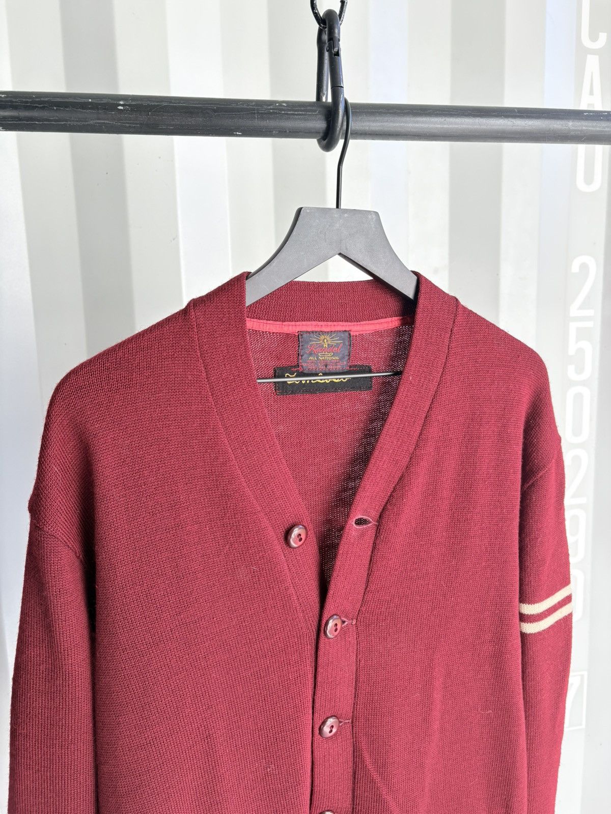 Vintage Wool Football Cardigan 1950’s