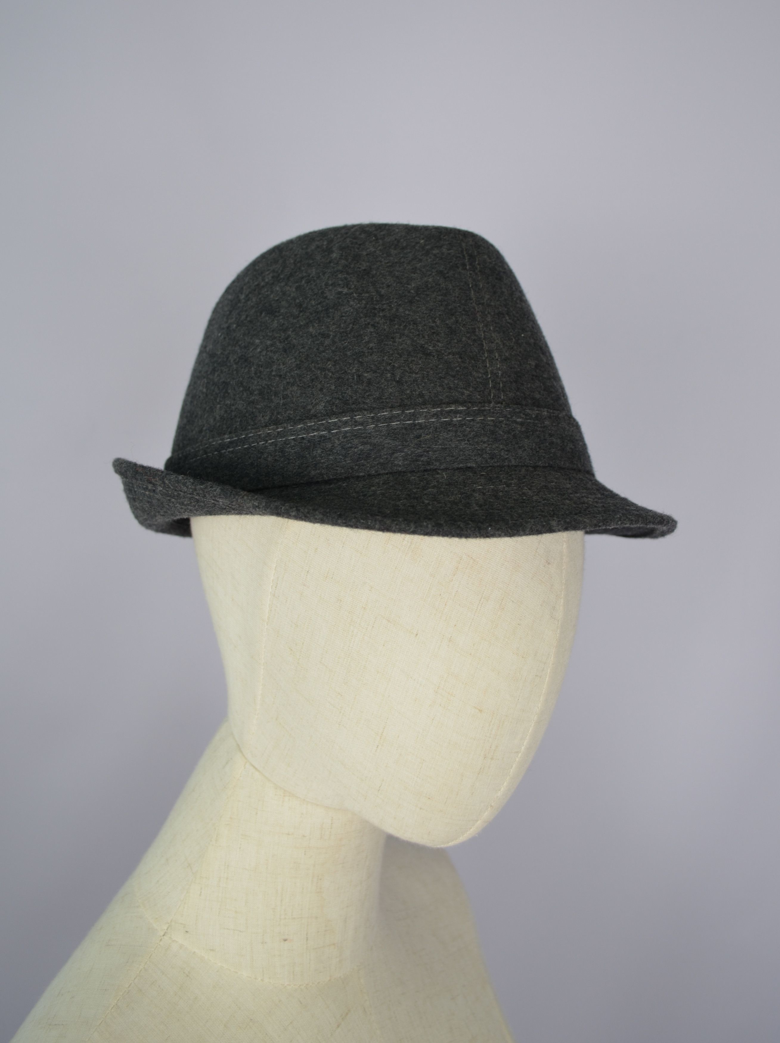 Man Made In Australia Womens Anton Pichler Graz Vintage Fedora Hat Felt Bavarian Size ONE SIZE - 6 Thumbnail