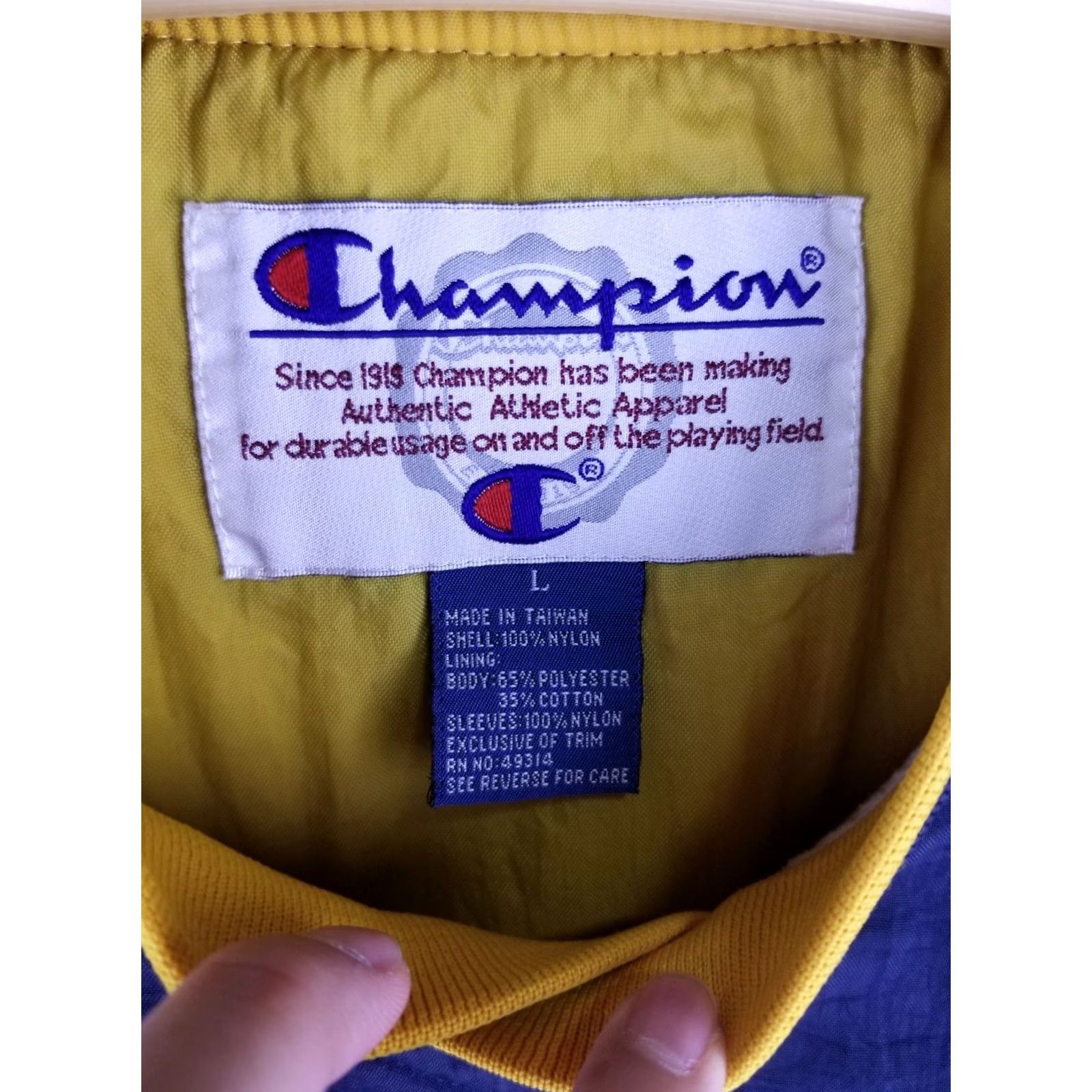 Champion VINTAGE CHAMPION USA COAST GUARD PULLOVER JACKET Navy Large Men L Blue Windbreaker Cross Shoulder 23 INCH 26 INCH 27 INCH 29 INCH Size US L / EU 52-54 / 3 - 2 Thumbnail