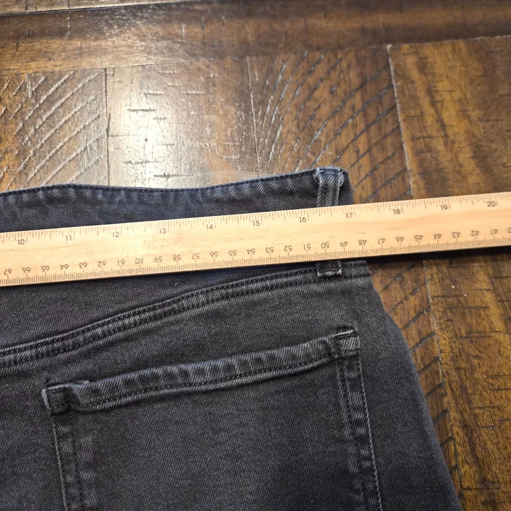 Old Navy Old Navy High Rise O.G. Loose Secret Smooth Pockets Denim Jeans Size 14 Black Womens Size 36" / US 14 / IT 50 - 7 Thumbnail