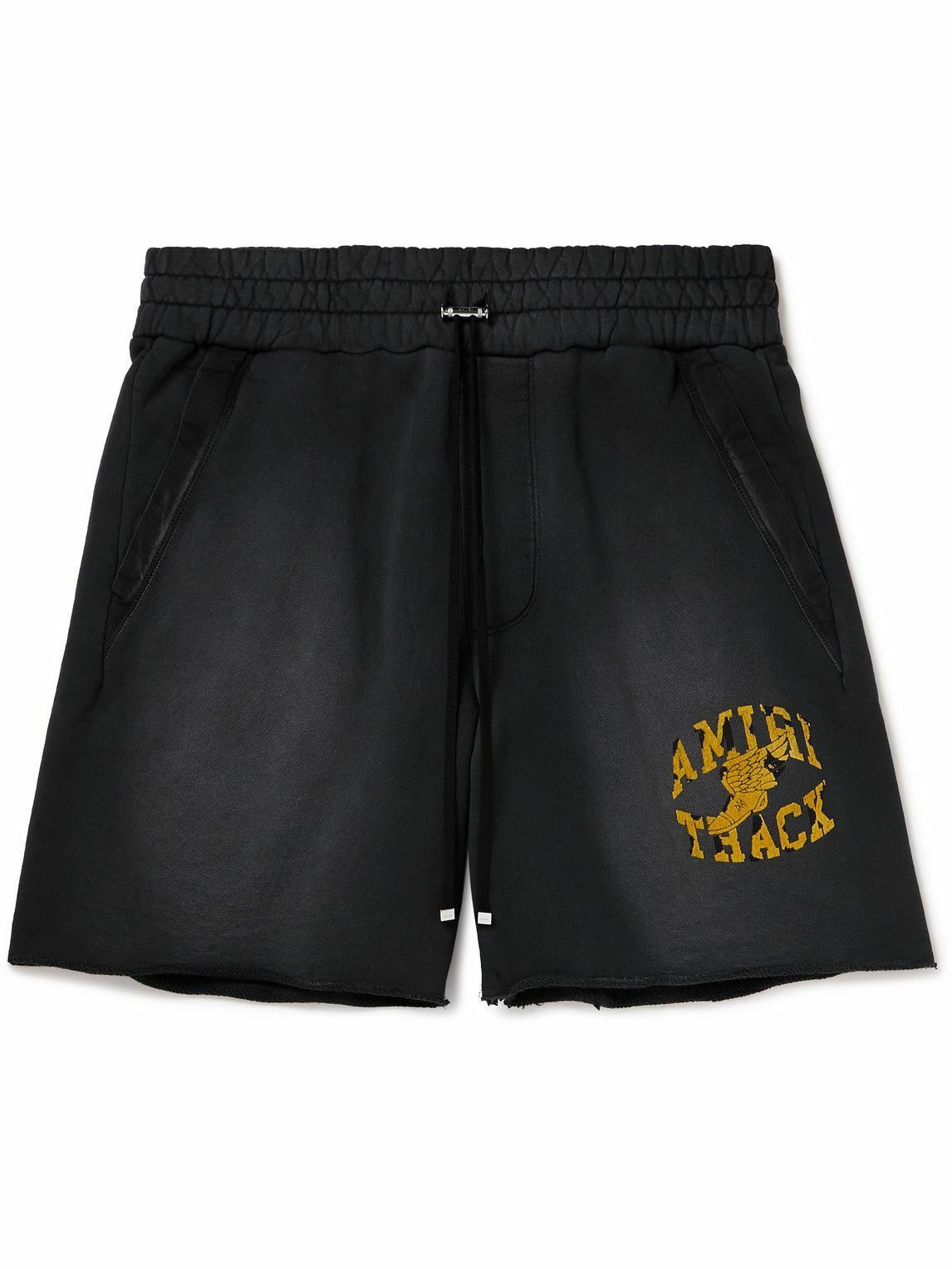 Amiri o1y0525 Logo Short in Black Size US 30 / EU 46 - 1 Thumbnail