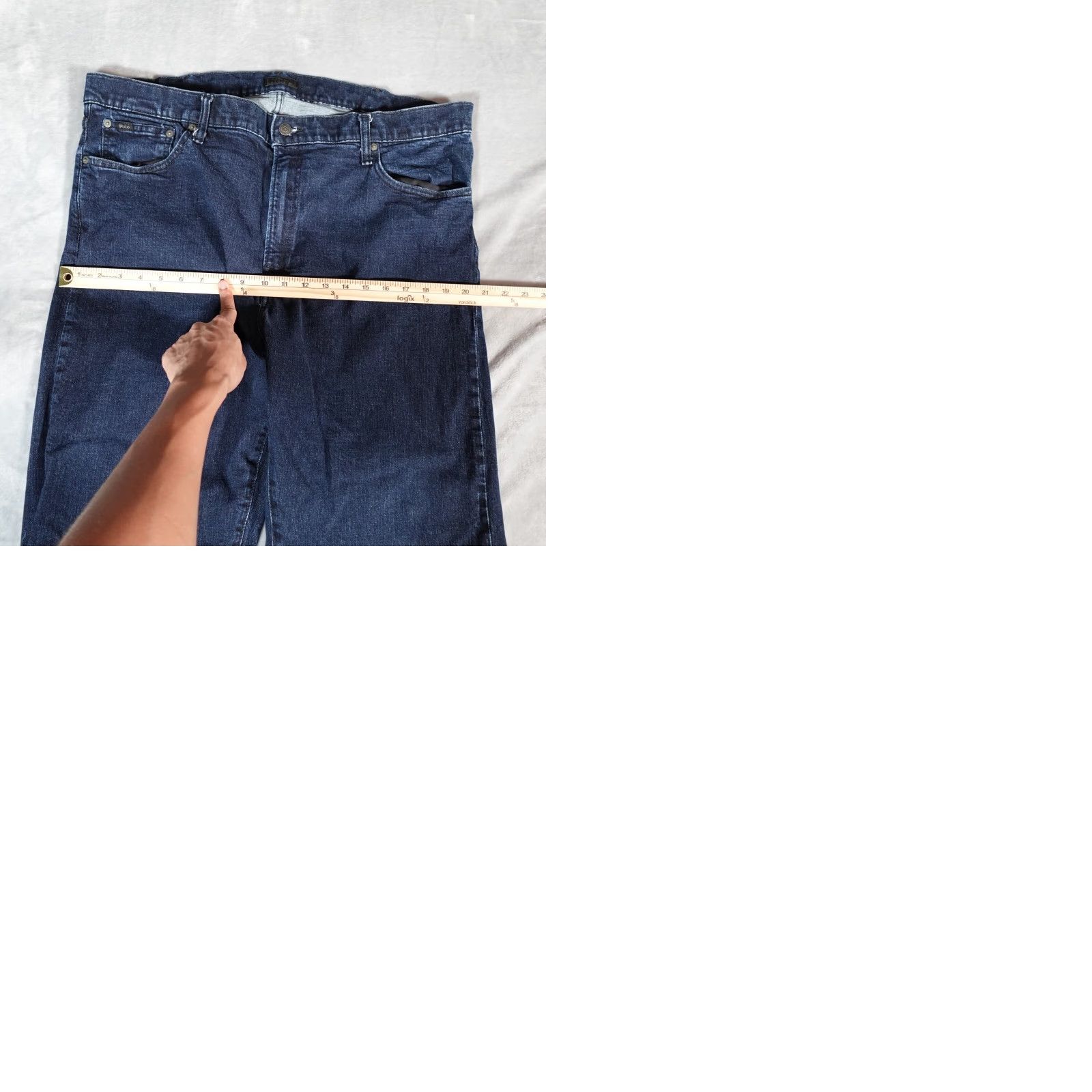Polo Ralph Lauren Polo Ralph Lauren Prospect Denim Jeans Mens 41 (Fits 41x32) Straight Stretch 5-Pocket Denim Size US L / EU 52-54 / 3 - 9 Thumbnail