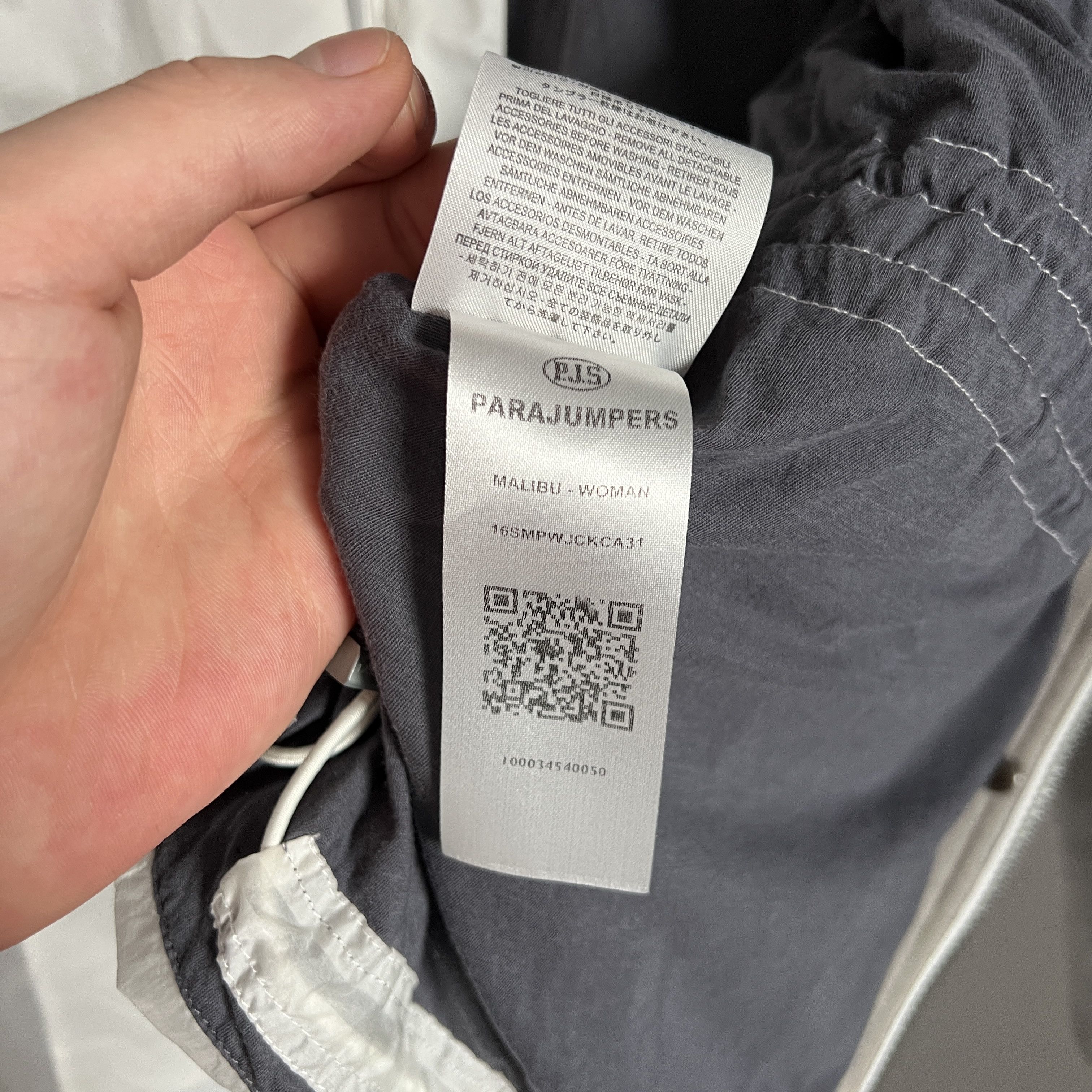 Parajumpers PARAJUMPERS MALIBU By HSC USA White Nylon Pocket Jacket M Size M / US 6-8 / IT 42-44 - 16 Thumbnail
