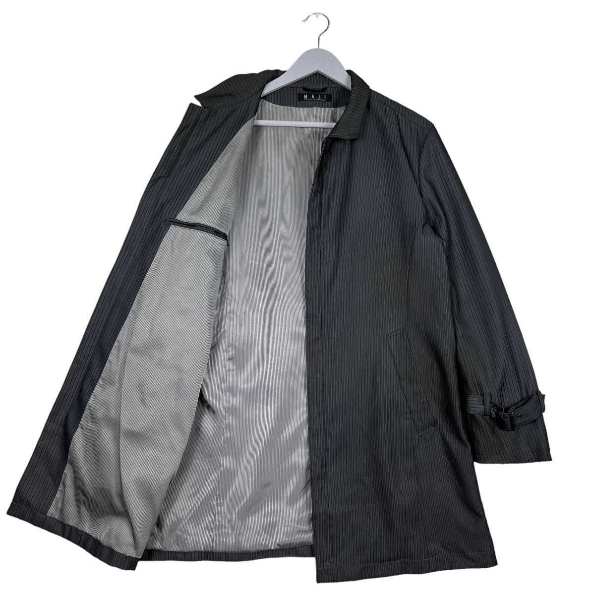 Japanese Brand 🔥 YOHJI YAMAMOTO INSPIRED MAJI MASATOMO HIKORY KHAKI COAT Size US M / EU 48-50 / 2 - 9 Thumbnail