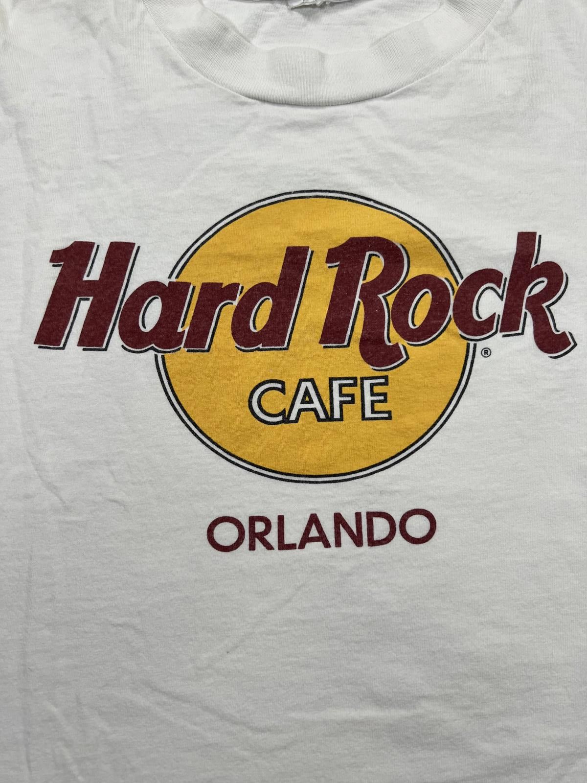 Hard Rock Cafe Hard Rock Cafe Orlando White T-Shirt Size ONE SIZE - 2 Thumbnail
