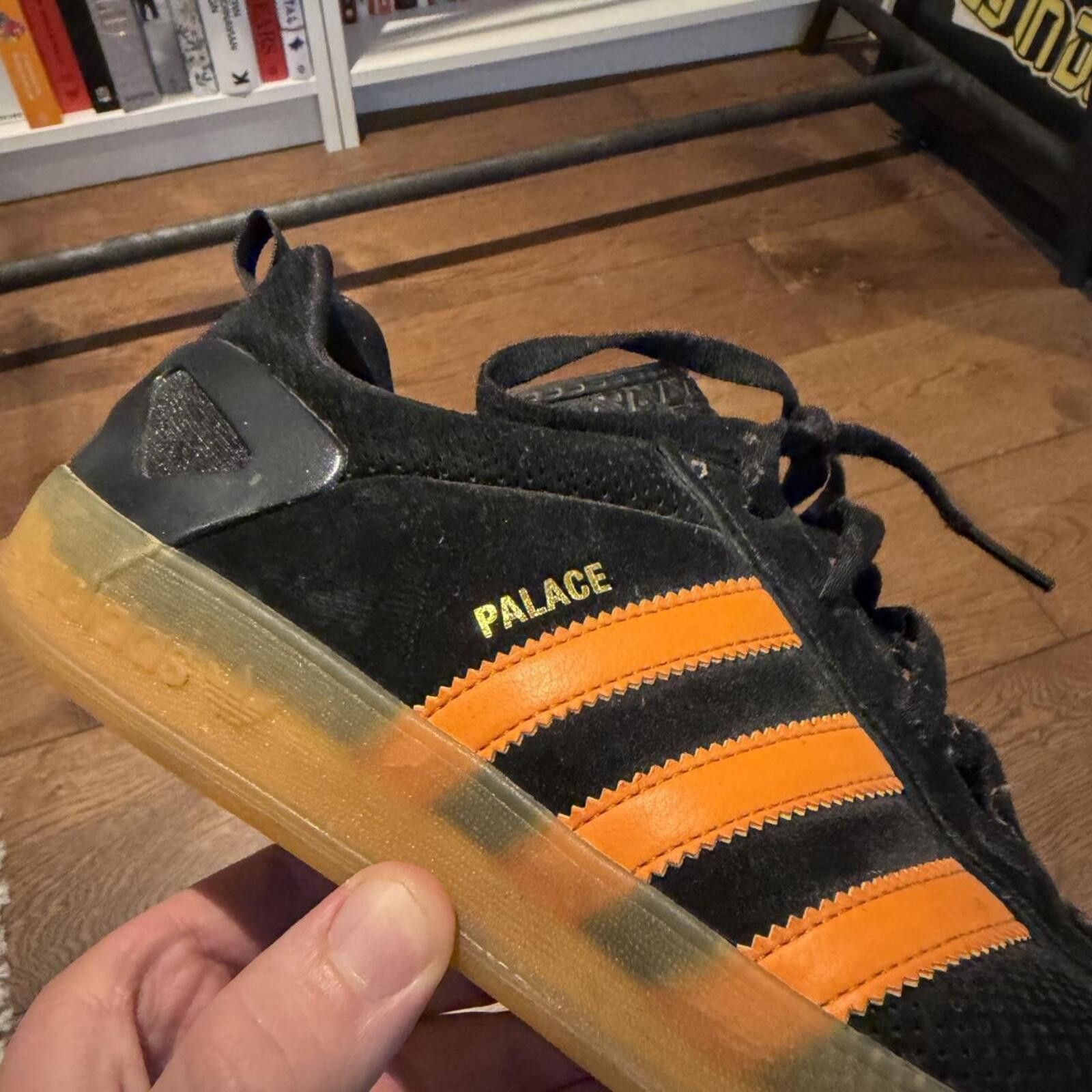 Palace Adidas Palace Pro Originals Rare Black Orange Colourway 2016 Size US 11.5 / EU 44-45 - 5 Thumbnail