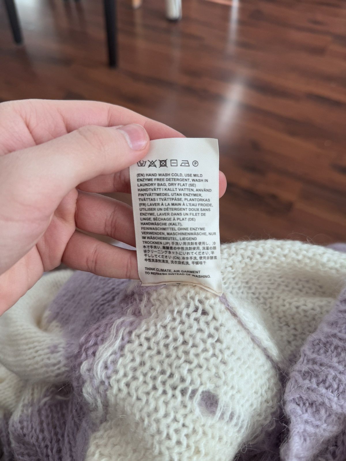 Acne Studios Acne Studios Mohair Sweater Distressed Knit Kurt Cobain Size US L / EU 52-54 / 3 - 8 Thumbnail