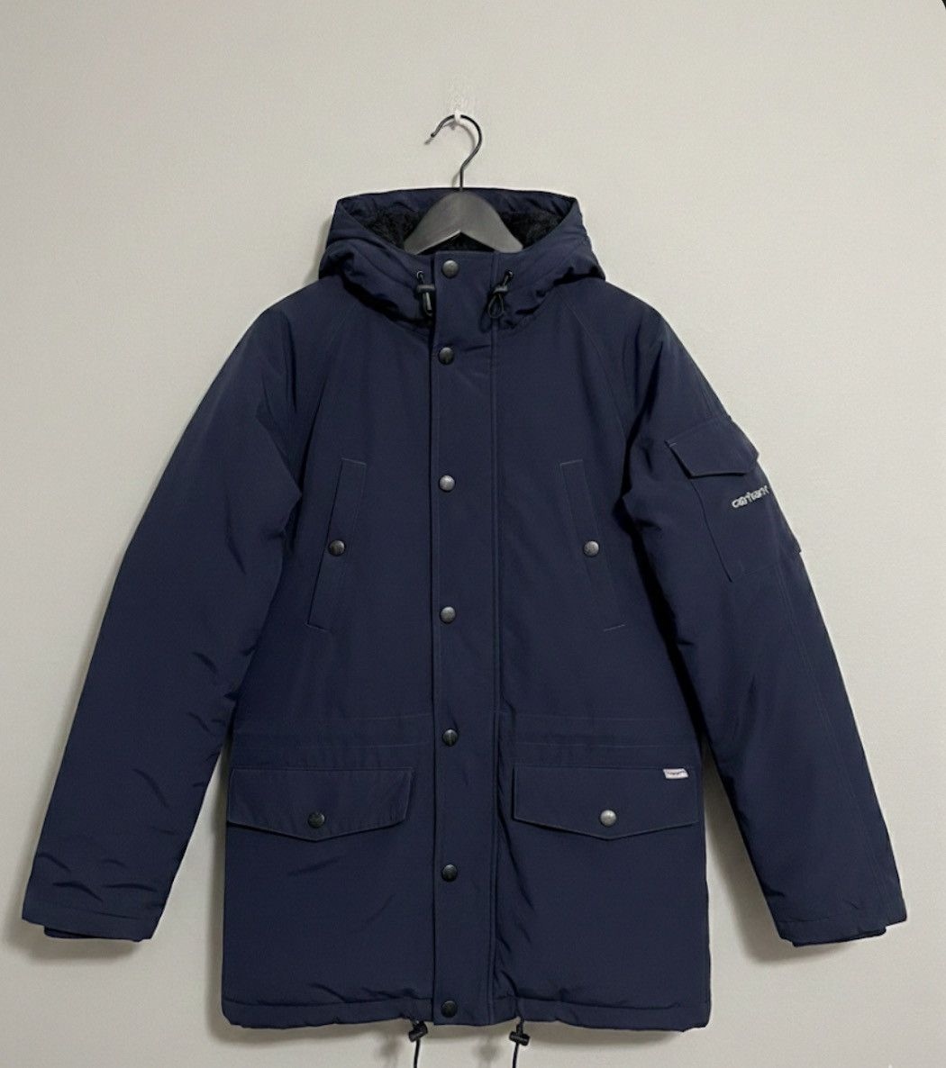 Carhartt Carhartt anchorage parka blu navy Size US M / EU 48-50 / 2 - 1 Thumbnail