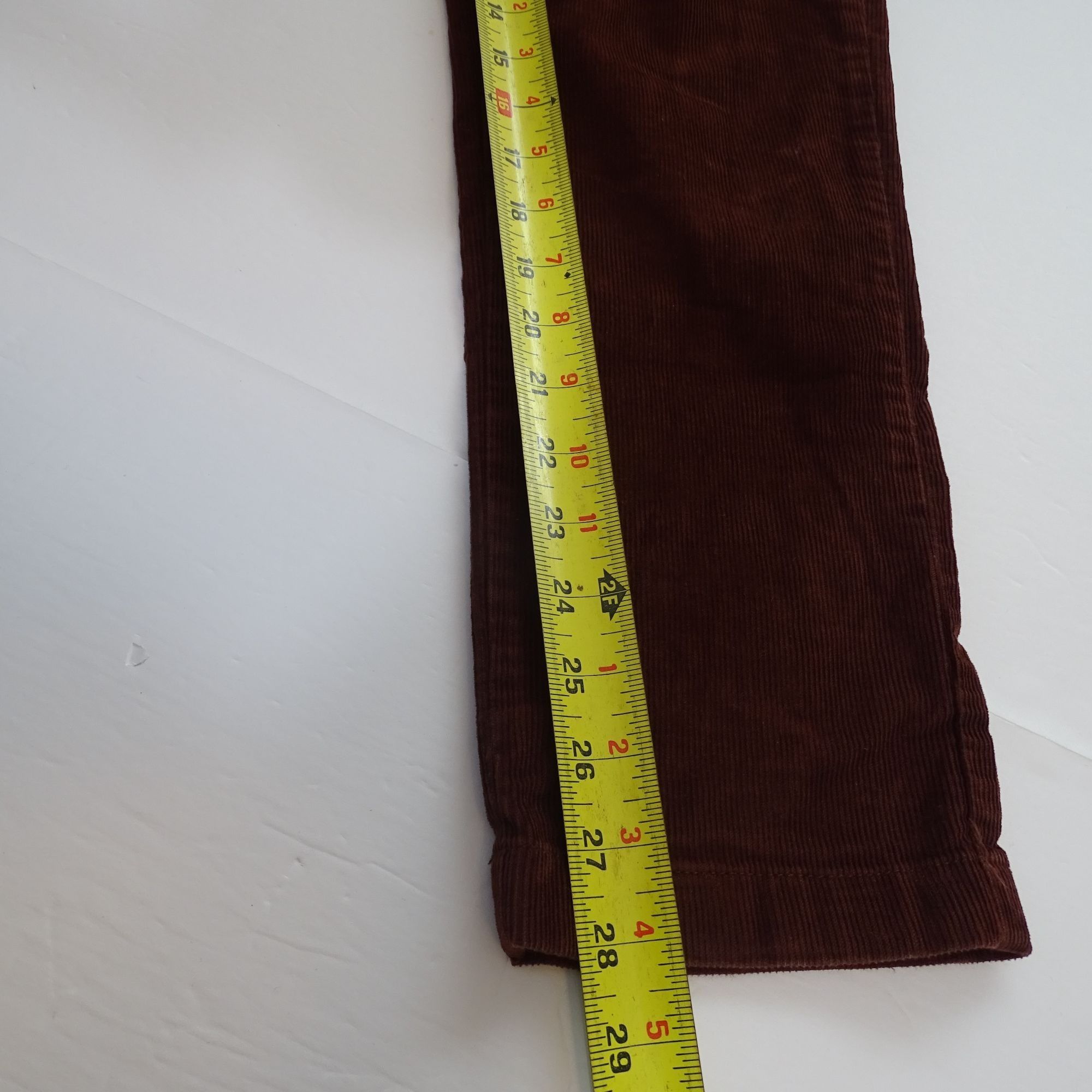 J.Crew J Crew Corduroy Drawstring Dock Pants Jogger Burgundy Small Size US 28 / EU 44 - 13 Thumbnail