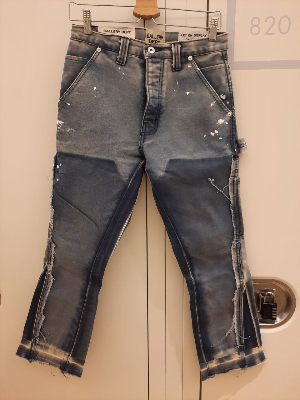Gallery Dept. Carpenter Flare Paint Splatter Jeans Size 28" / US 6 / IT 42 - 1 Thumbnail