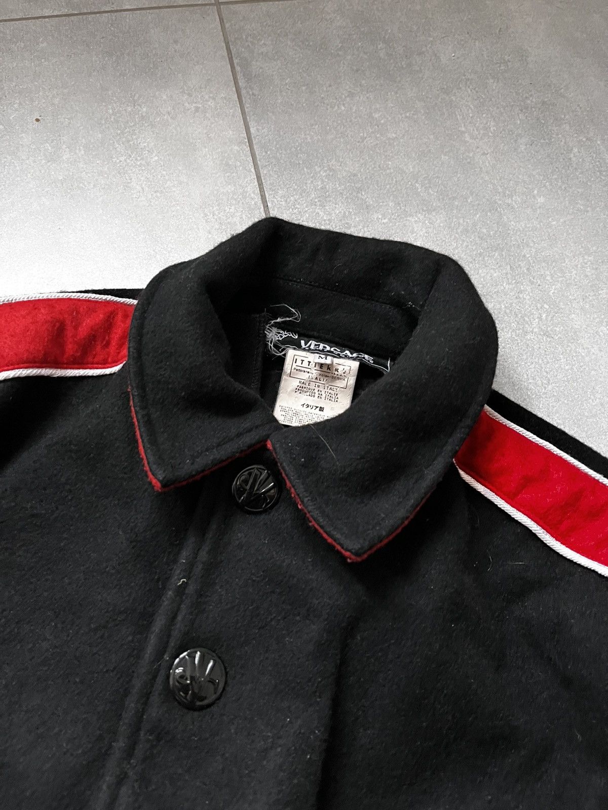 Versace Versace college jacket wool bomber M Size M / US 6-8 / IT 42-44 - 4 Thumbnail