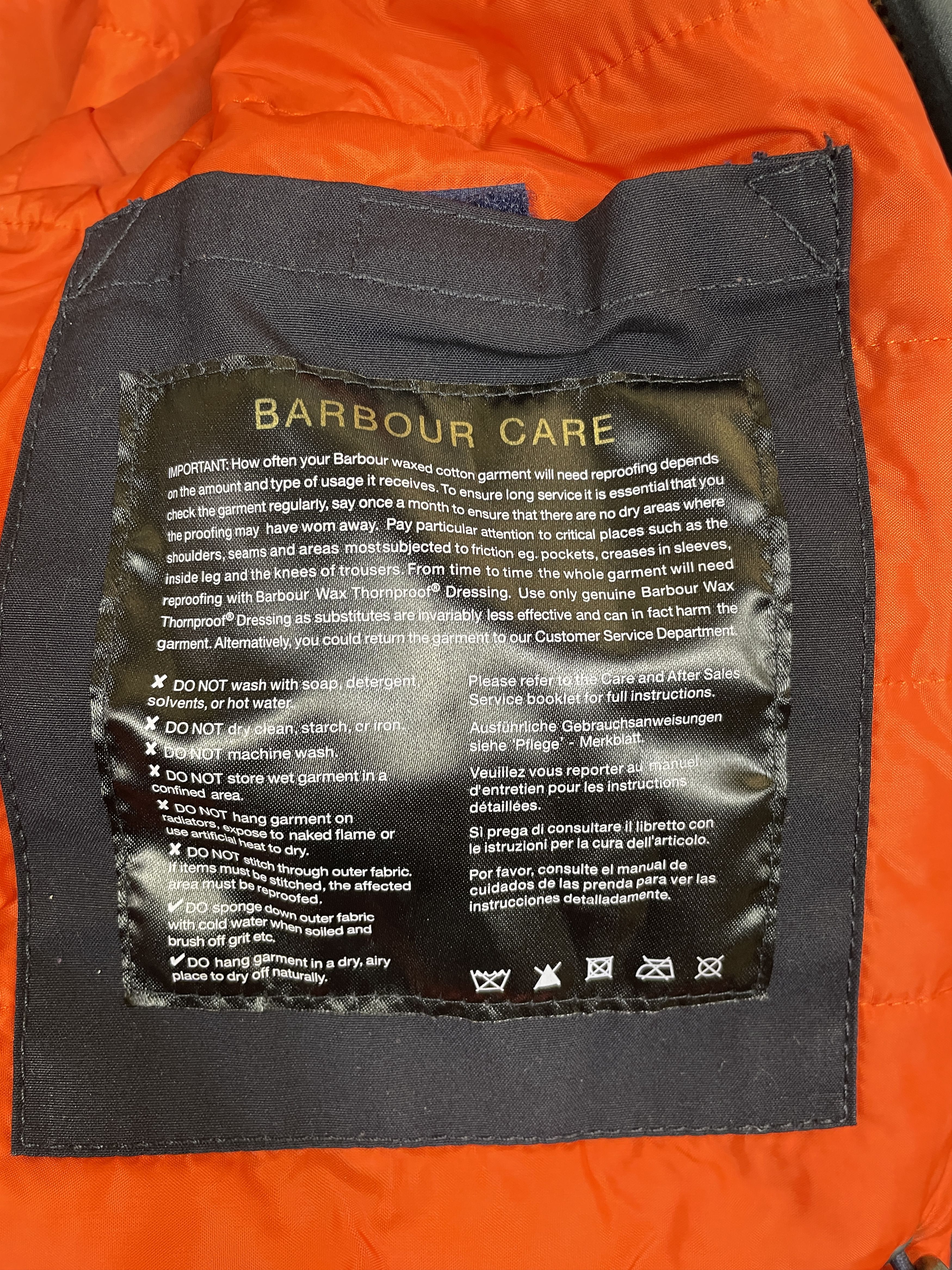 Barbour Barbour Dept B Captain Phillips Navy Radar Jacket Size US L / EU 52-54 / 3 - 5 Thumbnail