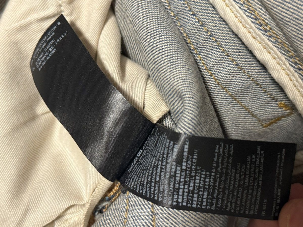 Amiri Amiri Blue slash slim jeans BRAND NEW W TAGS from ssense Size US 29 - 12 Thumbnail