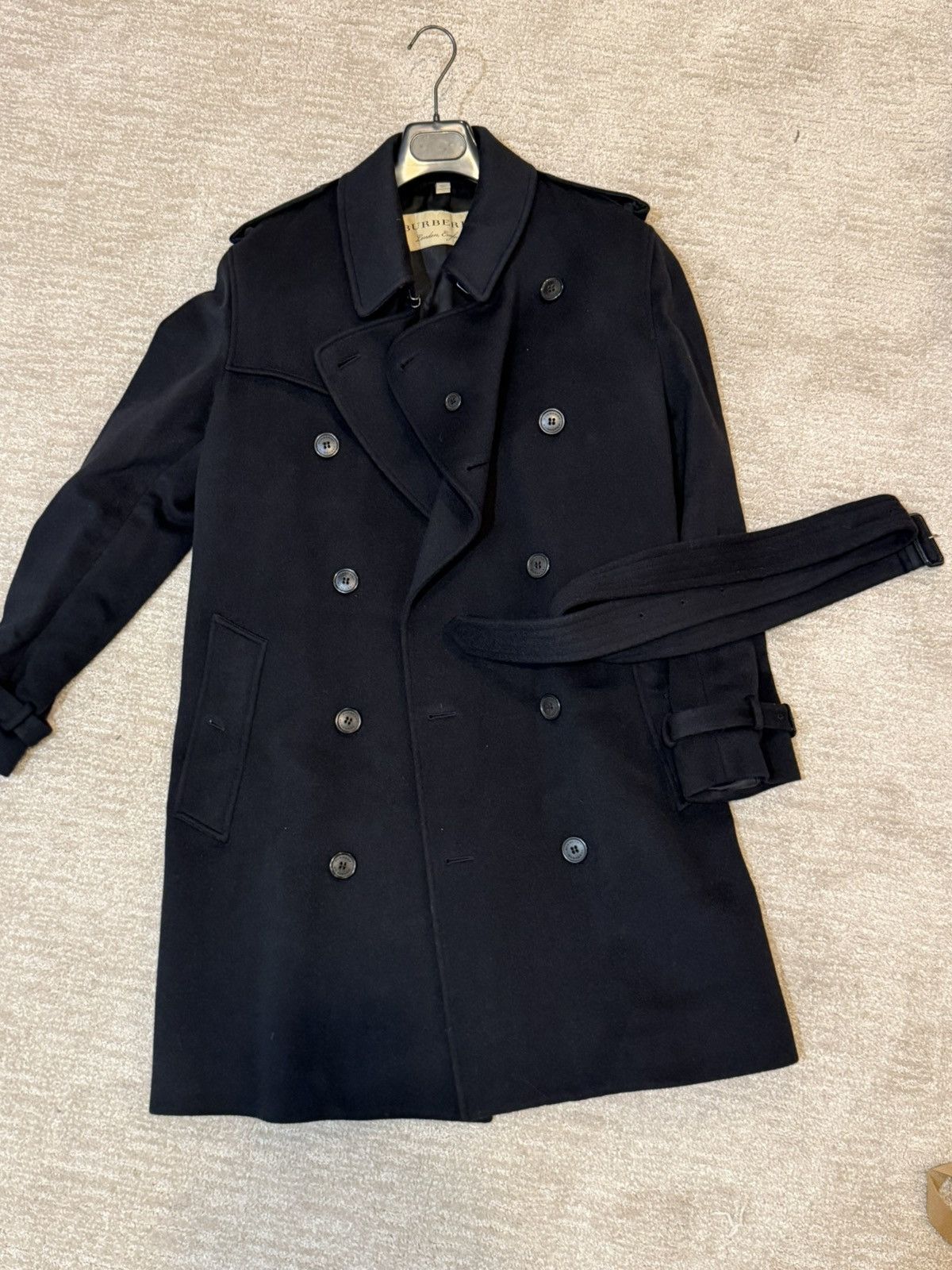 Burberry Pure cashmere trench size 48 retails $4500 Size US M / EU 48-50 / 2 - 3 Thumbnail