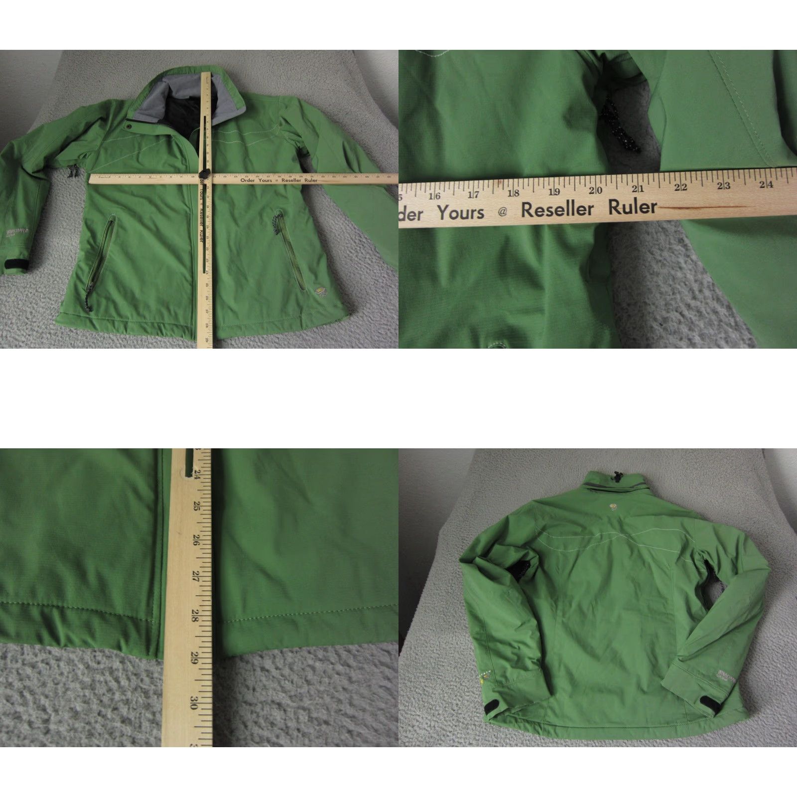 Mountain Hardwear VINTAGE Mountain Hardwear Jacket Womens L Green Puffer Full Zip Windstopper Ladies 90s Size L / US 10 / IT 46 - 8 Thumbnail