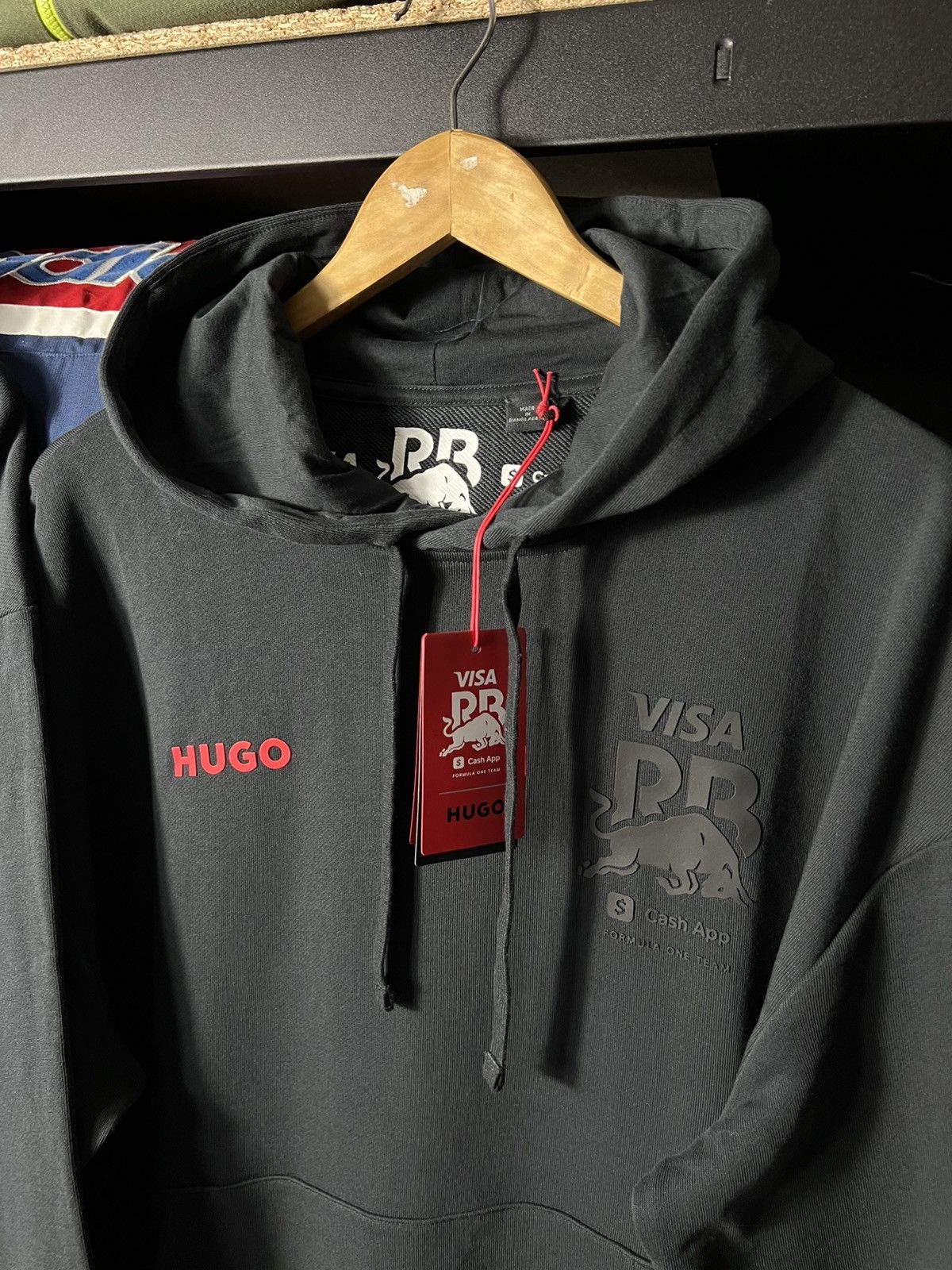 Hugo HUGO Red Bull Racing Oversized Hoodie Black F1 Visa Cash App Size US S / EU 44-46 / 1 - 13 Thumbnail
