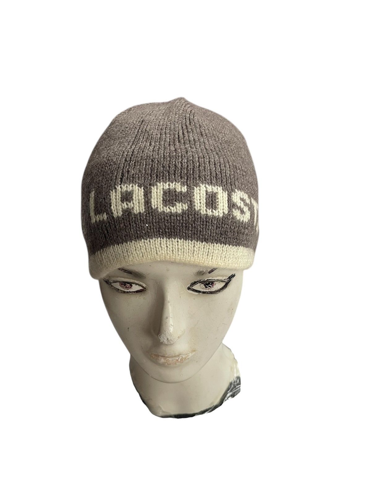 Japanese Brand × Lacoste × Vintage Vtg beanie lacoste Size ONE SIZE - 1 Thumbnail