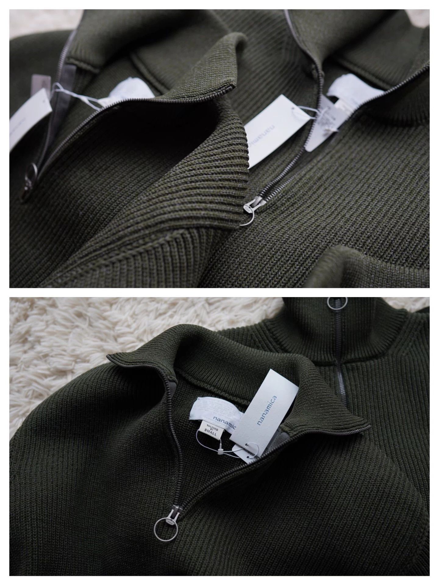 Nanamica nanamica sujf040 half-zip knit sweater XS/S heavyweight Size US XS / EU 42 / 0 - 4 Thumbnail
