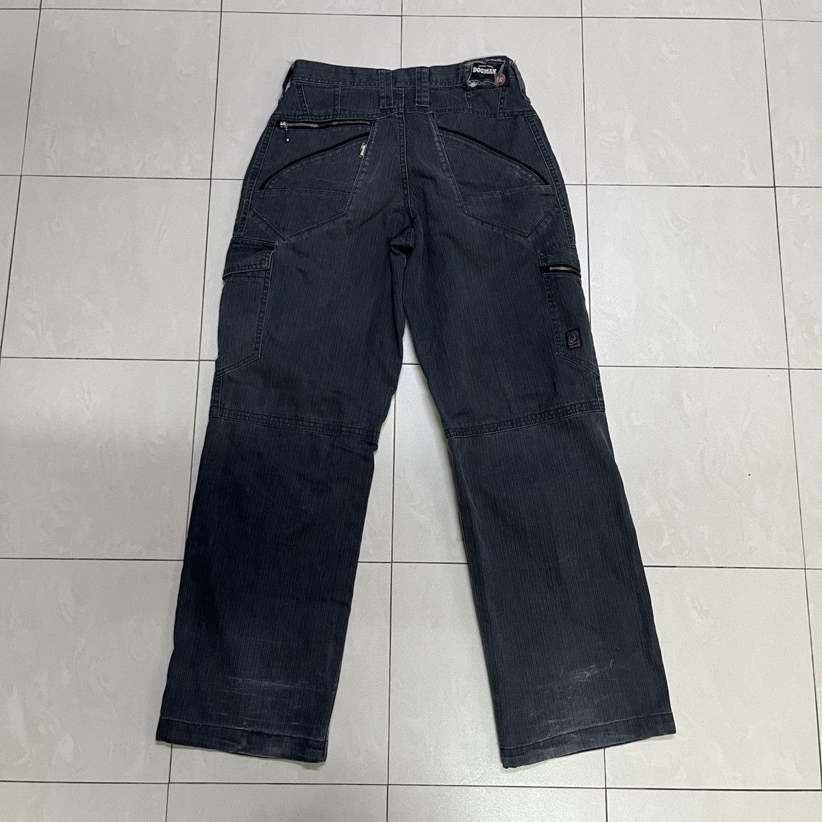 If Six Was Nine Vintage Dogman Punk Cargo Pants Size US 29 - 14 Thumbnail