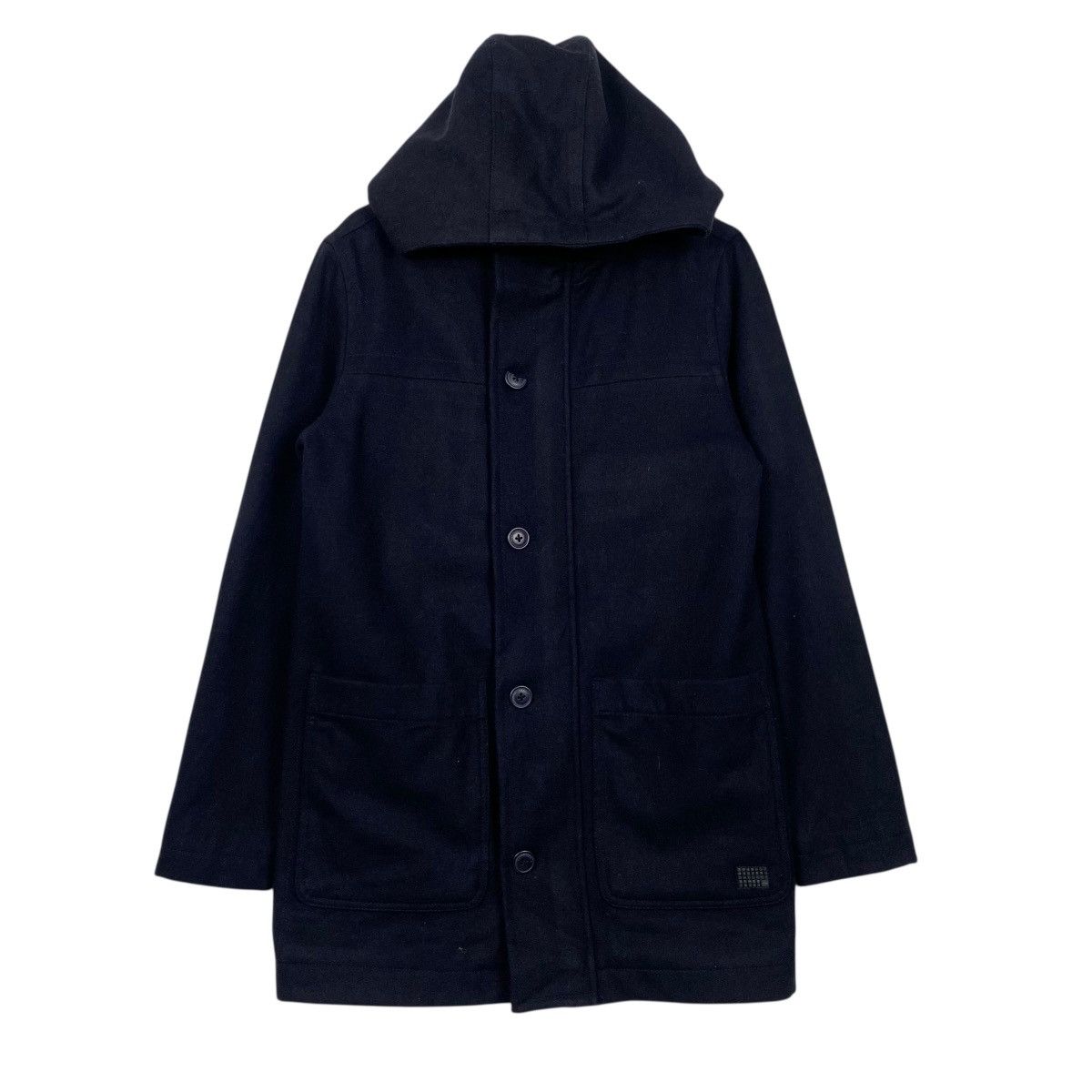 Quiksilver Quiksilver duffle wool long jacket hoodie Size US S / EU 44-46 / 1 - 1 Thumbnail