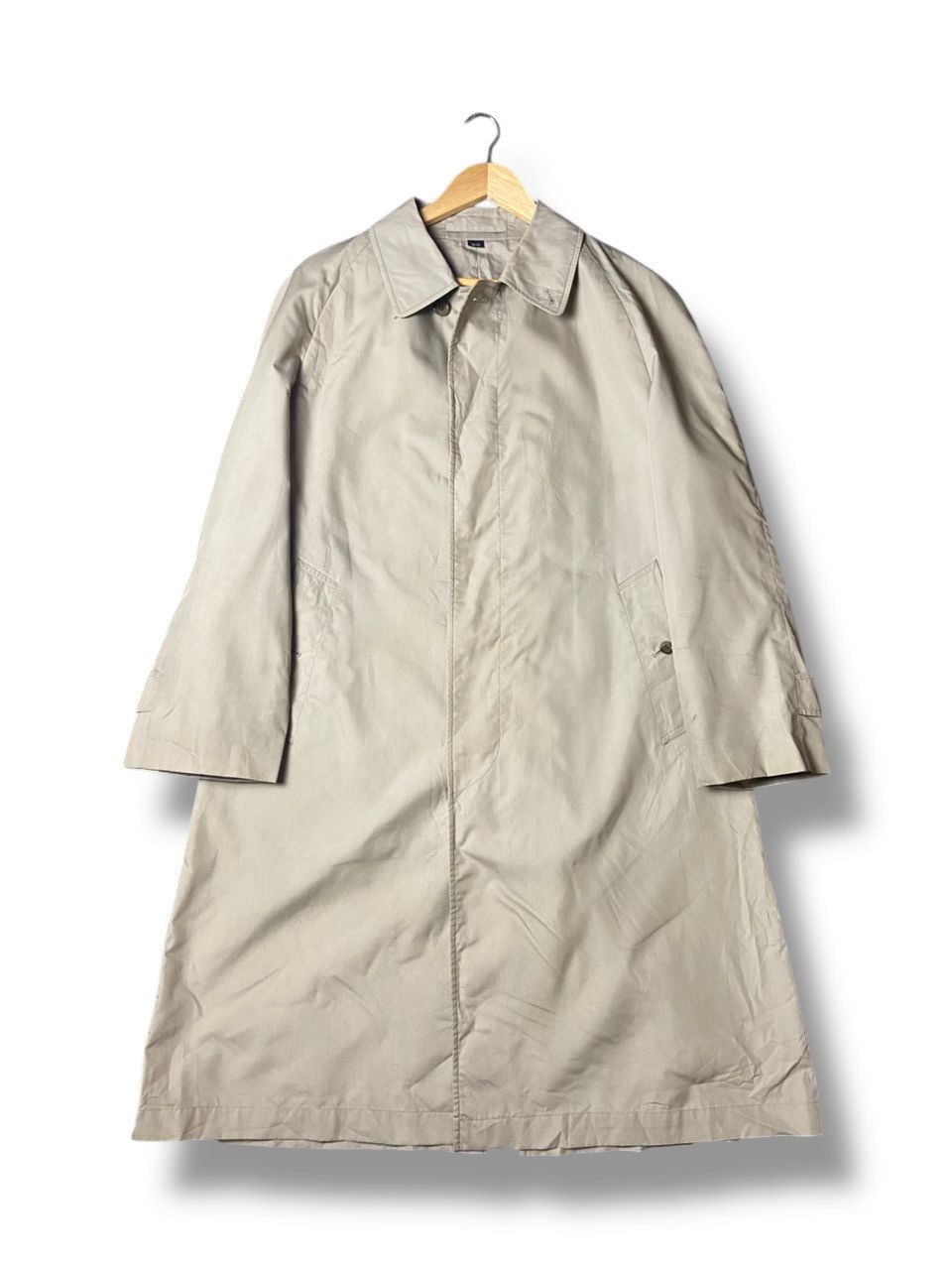 DAKS × Japanese Brand × Vintage DAKS LONDON Hidden Button Long Coat (127) Size US XS / EU 42 / 0 - 1 Thumbnail