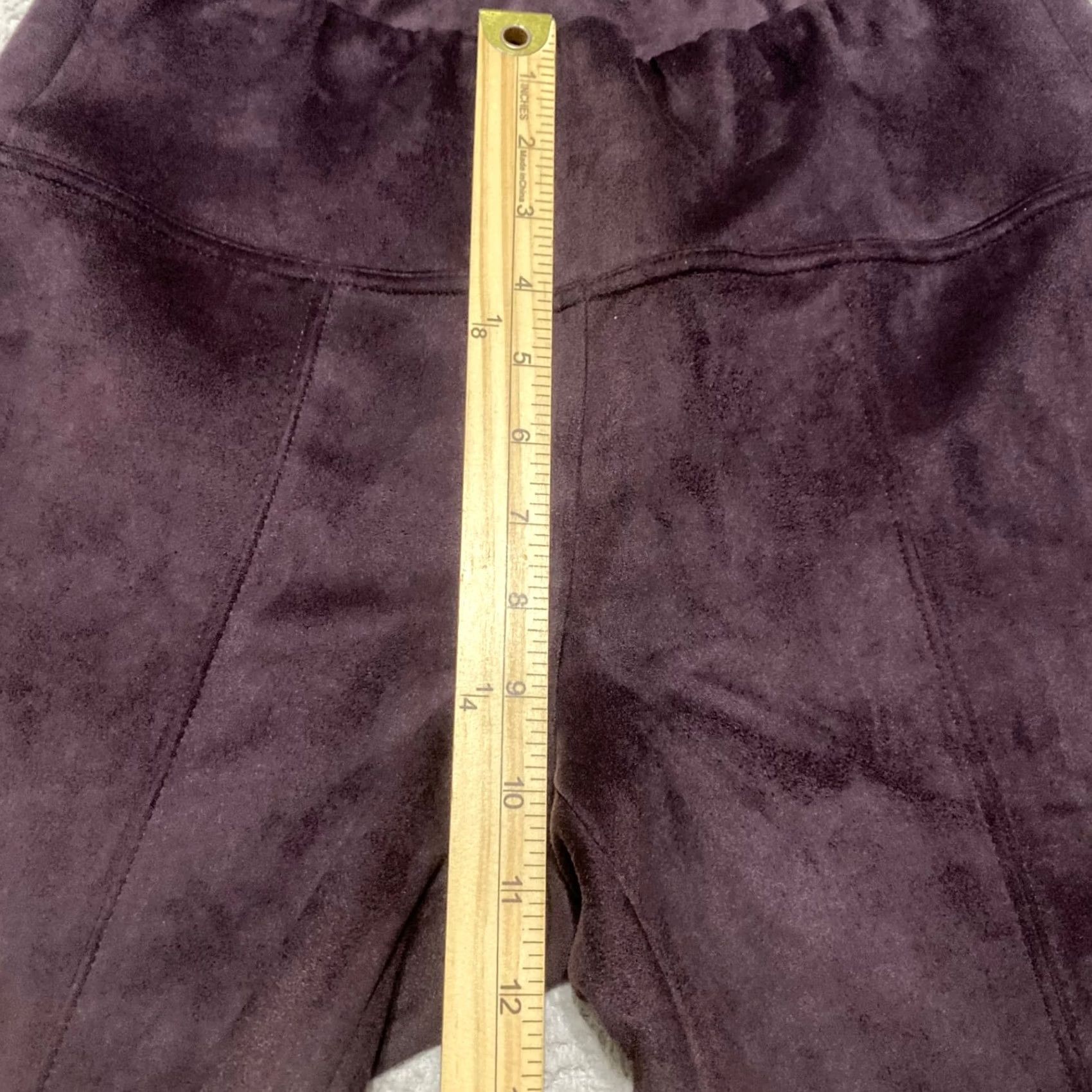 J. Jill J. Jill Womens Slim Pants Black Velour Wearever Collection Pull On Skinny Jegging与Wearever Size 28" / US 6 / IT 42 - 7 Thumbnail