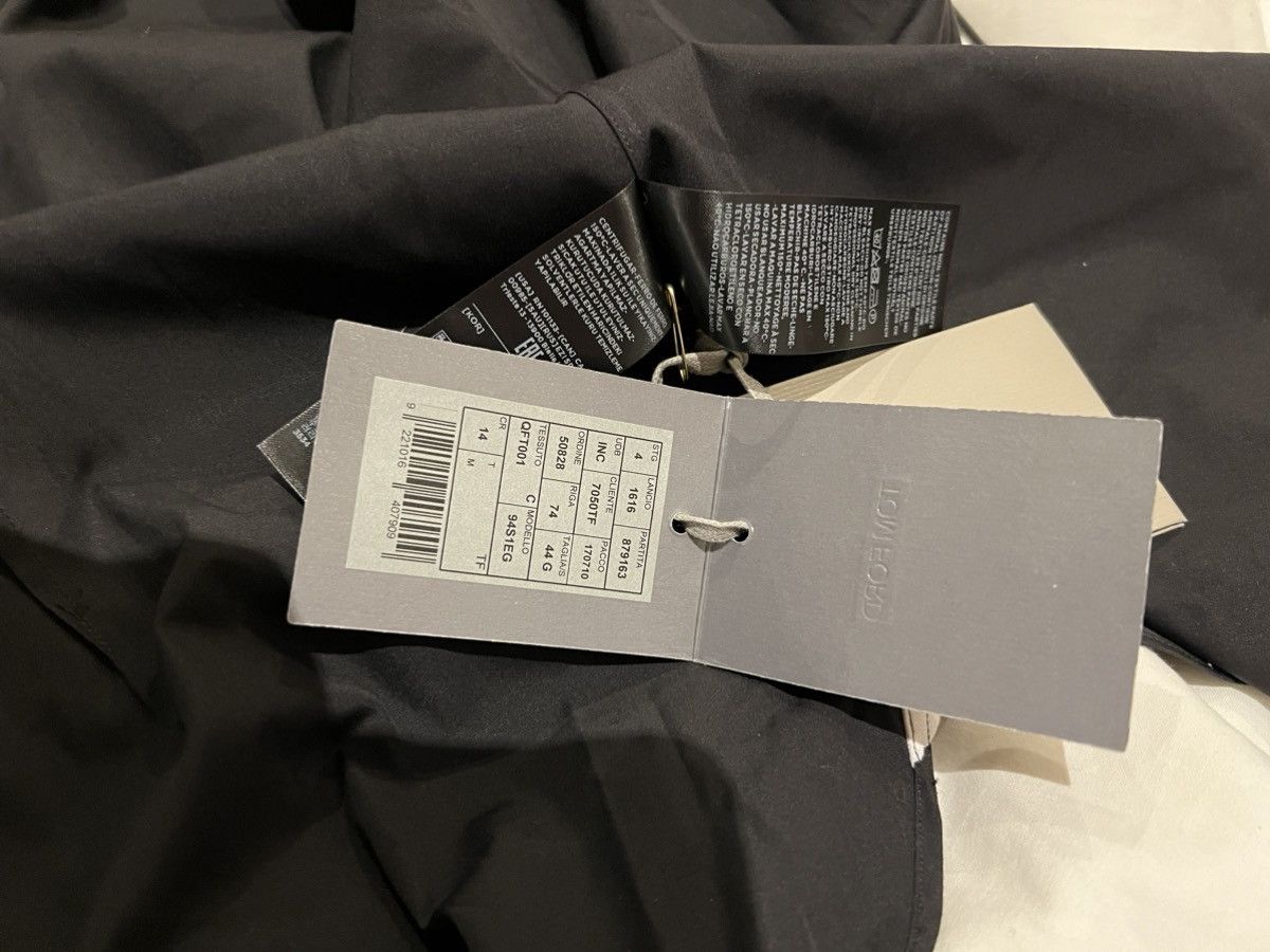 Tom Ford TOM FORD Black Dress Shirt Size 17.5 44 Long Sleeves Cotton Size US L / EU 52-54 / 3 - 16 Thumbnail