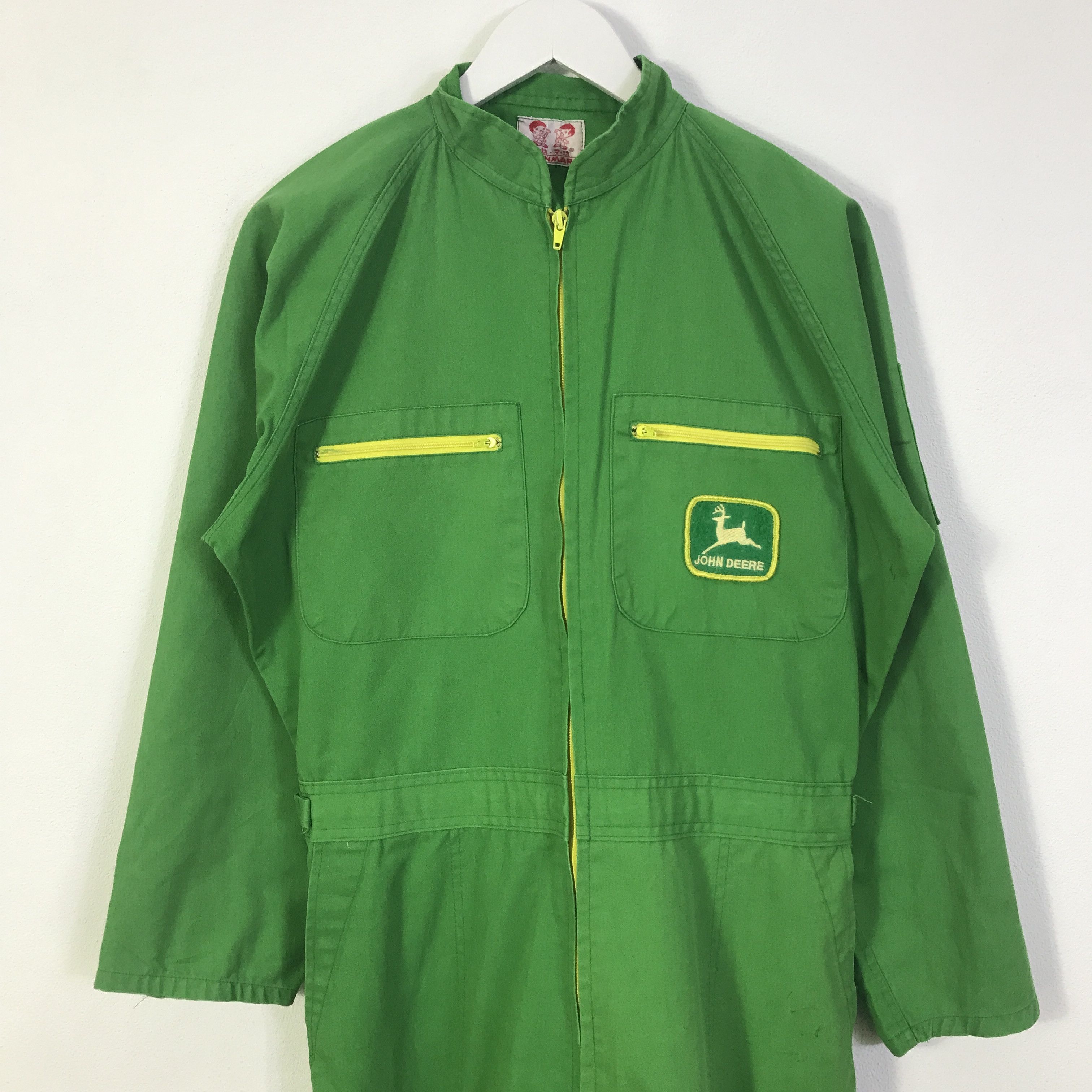 John Deere Vintage John deere coverall jacket K95B10 Size US L / EU 52-54 / 3 - 4 Thumbnail