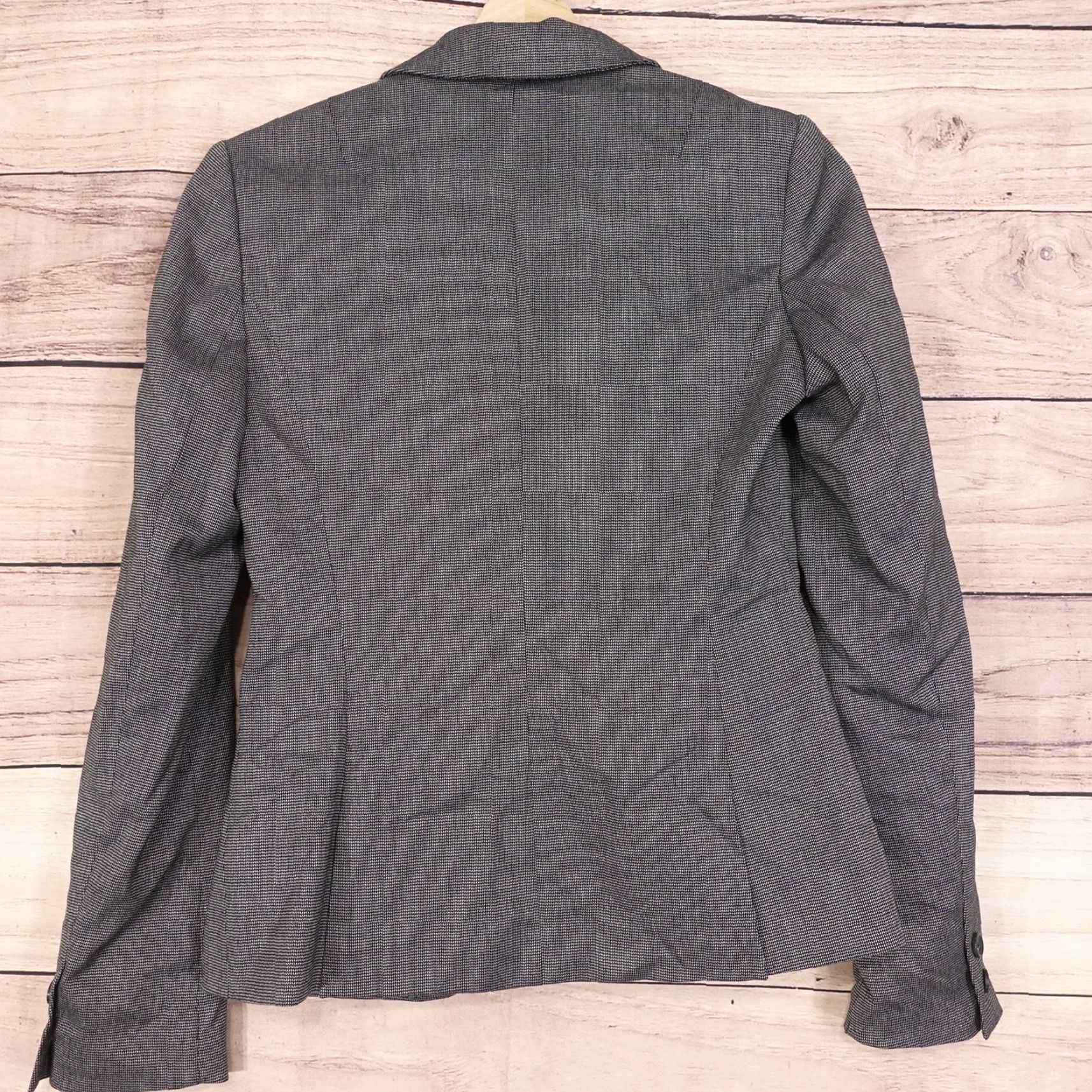 Banana Republic Banana Republic Women’s Grey Suit Jacket — 0 Regular Fit Long Sleeve Office Workwear Fall Spring Summer Winter Size XS / US 0-2 / IT 36-38 - 4 Thumbnail