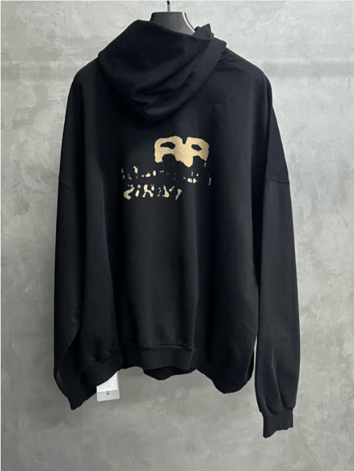 Balenciaga Balenciaga casual long-sleeved hooded sweater Size US XXL / EU 58 / 5 - 2 Thumbnail