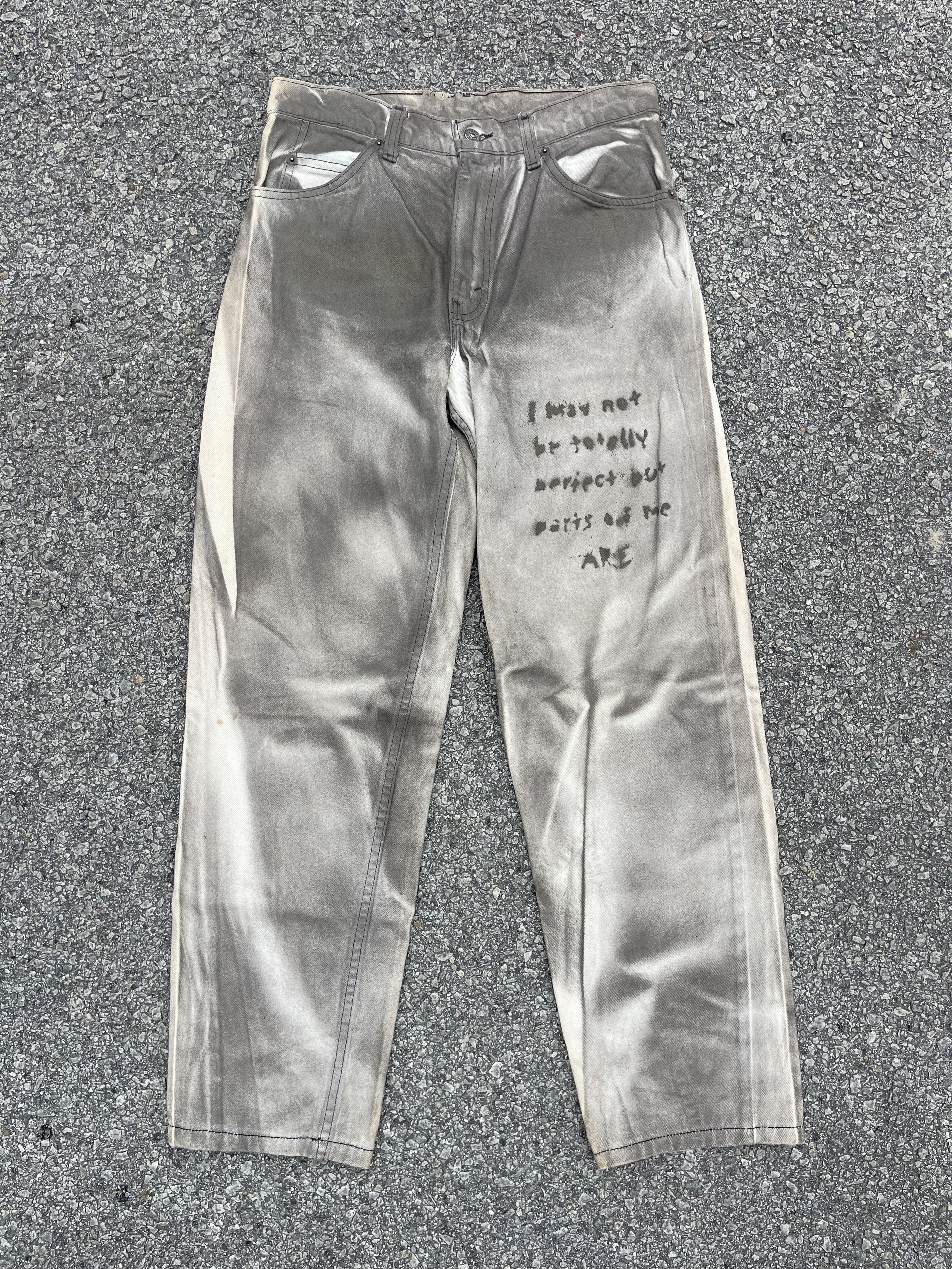 Levi's Vintage Levis Silver Sulfur “self half perfect” Size US 30 / EU 46 - 1 Thumbnail