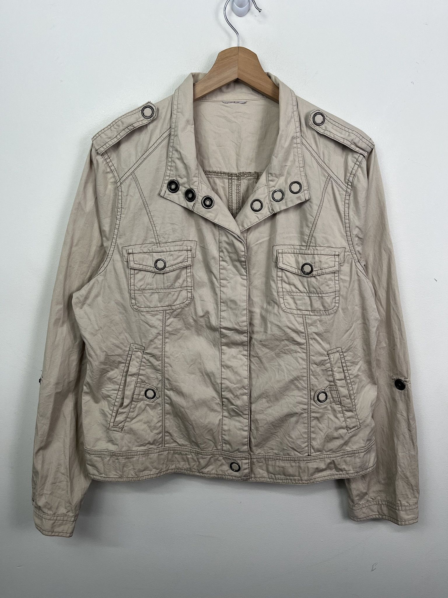 Military × Usmc × Vintage ARMY Shia Labeouf Style Gray Track