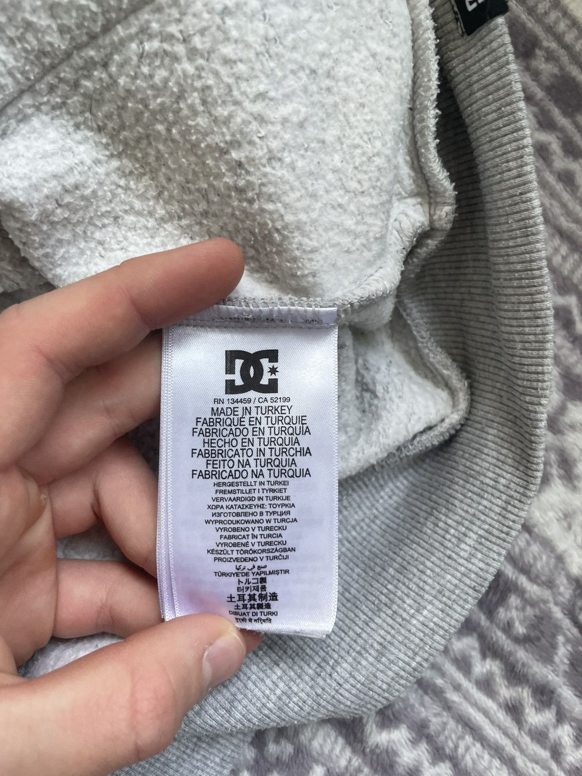 DC DC BIG LOGO ZIP-UP Hoodie Size US S / EU 44-46 / 1 - 3 Thumbnail