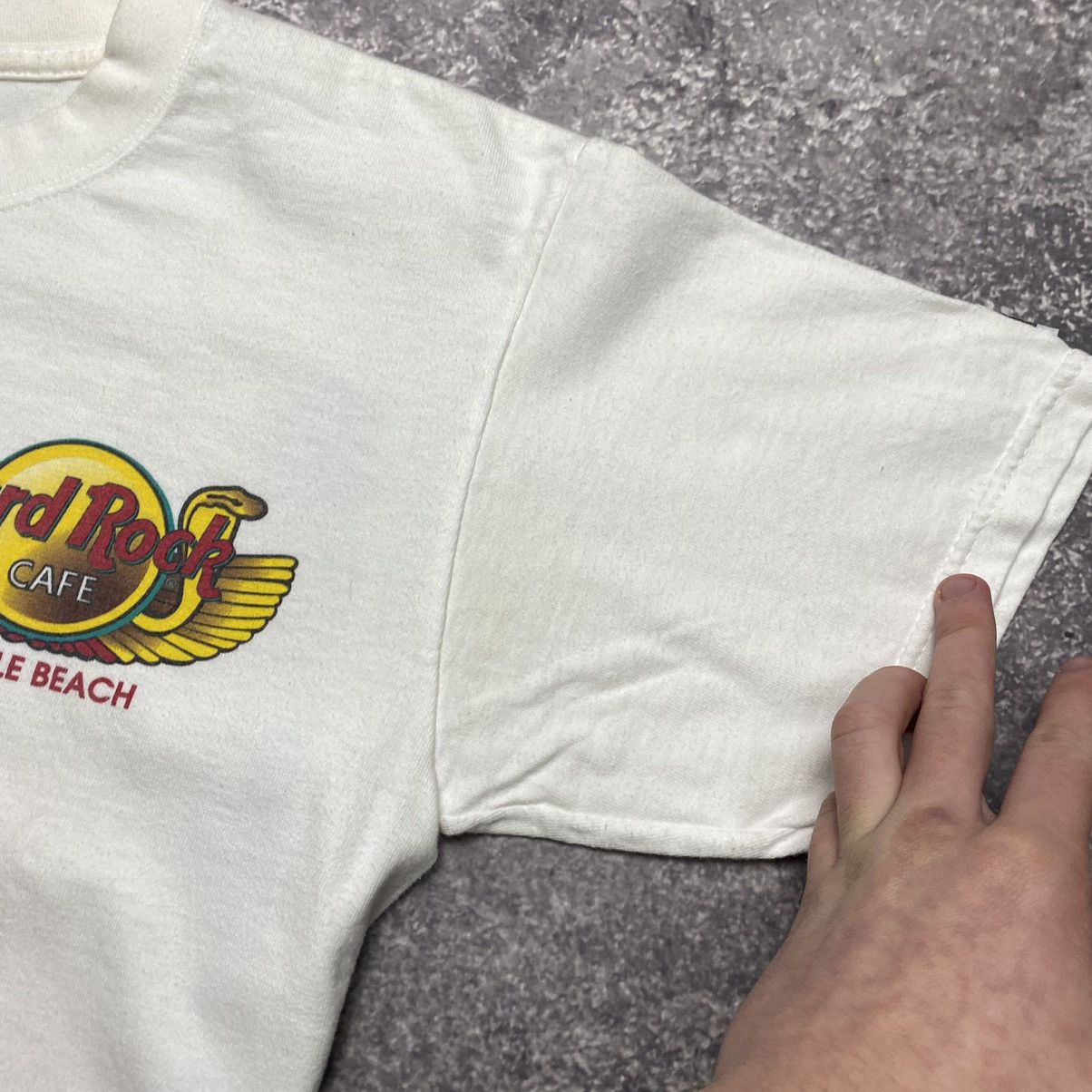 Hard Rock Cafe Vintage Hard Rock Cafe Pharaoh Big graphic logo tee Size US S / EU 44-46 / 1 - 10 Thumbnail